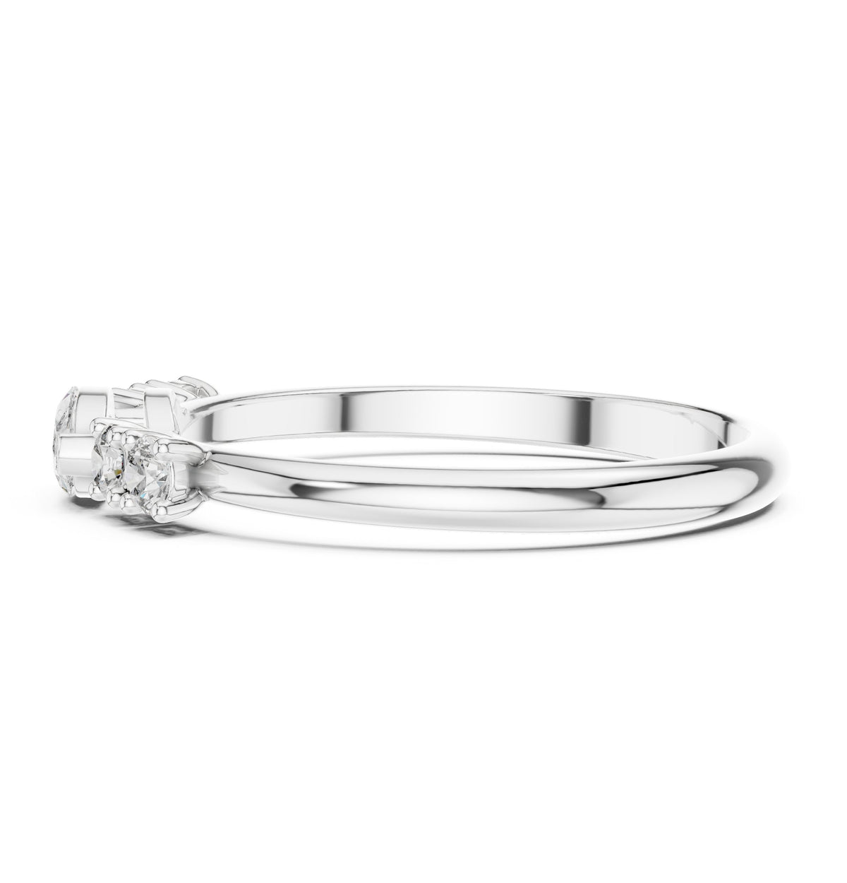Prestige Split Shank Diamond Engagement Ring
