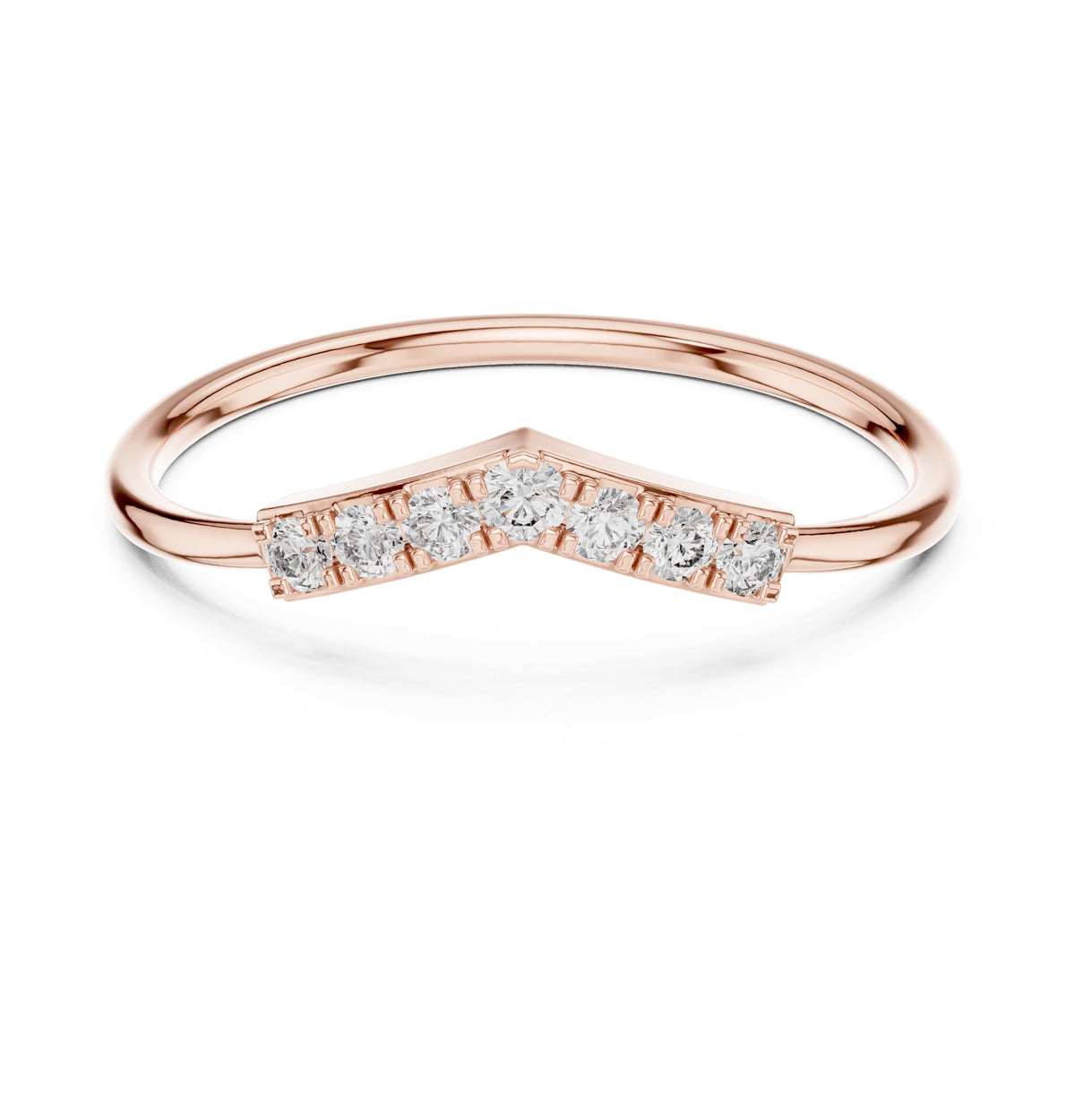 Elite Floral Diamond Engagement Ring