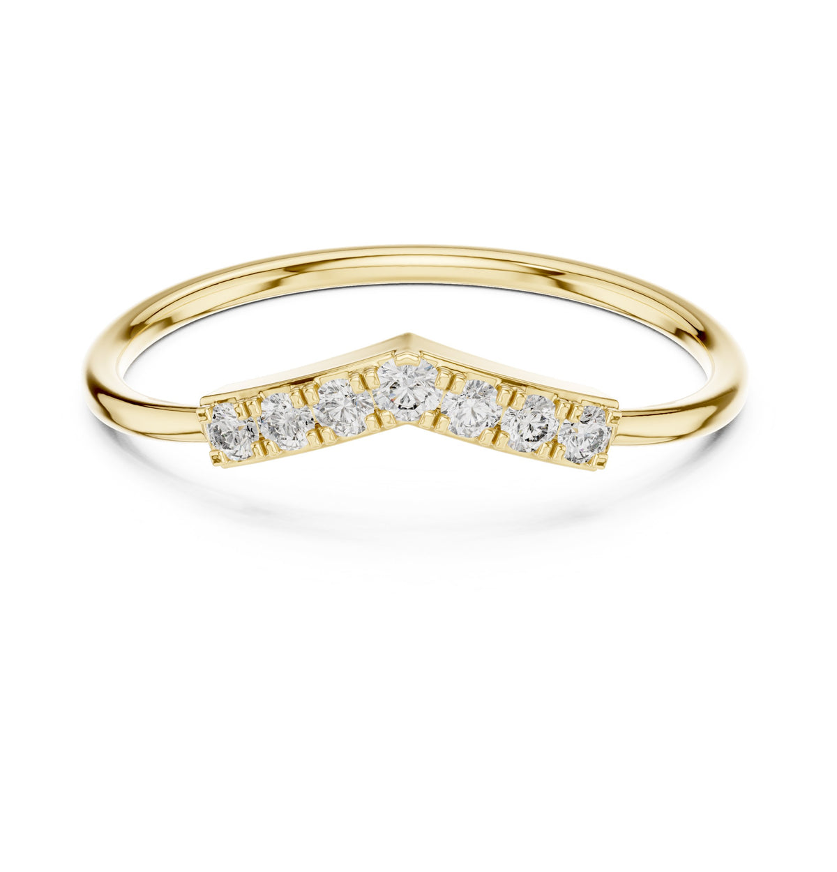 Elite Floral Diamond Engagement Ring