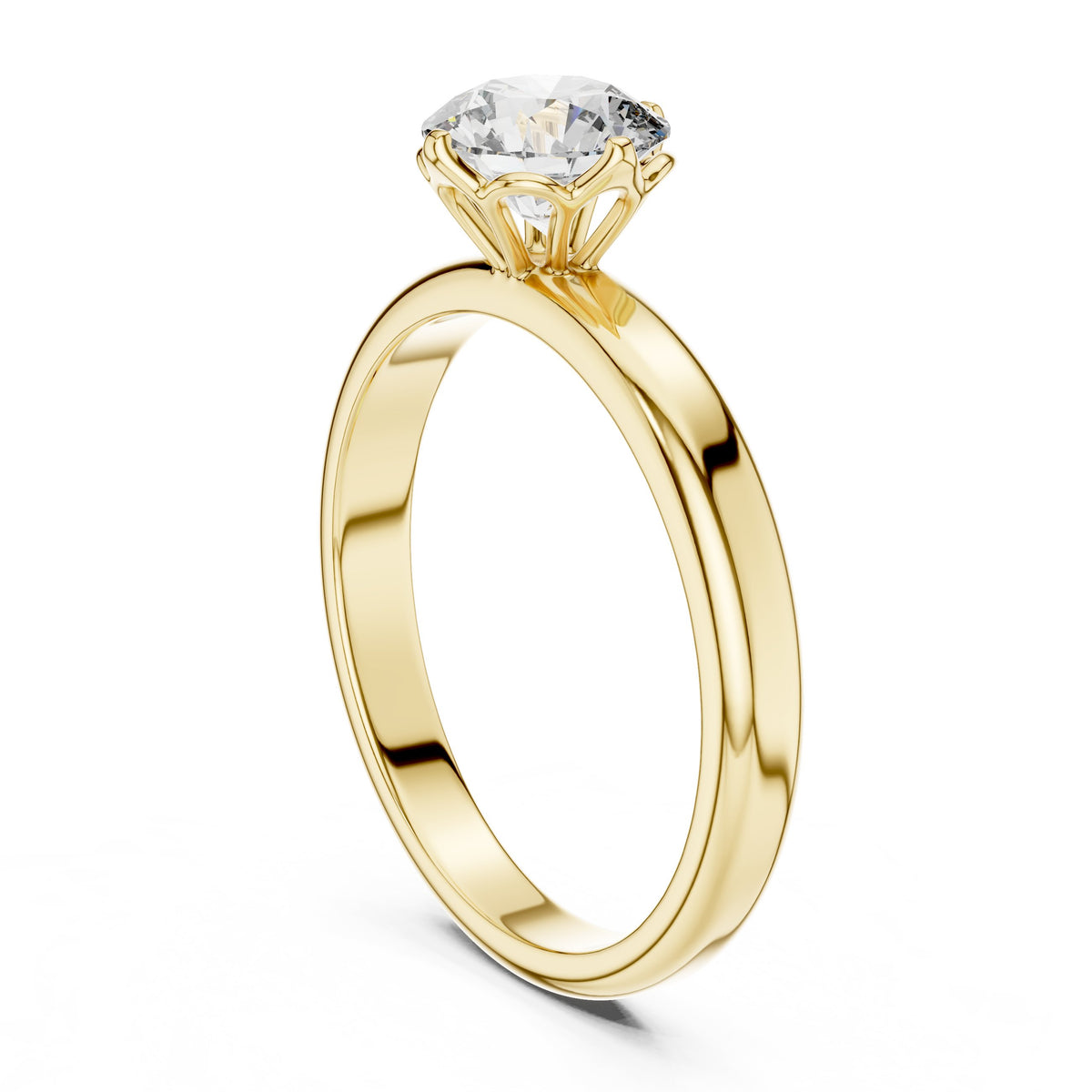 Round Brilliant Classic Solitaire Engagement Ring