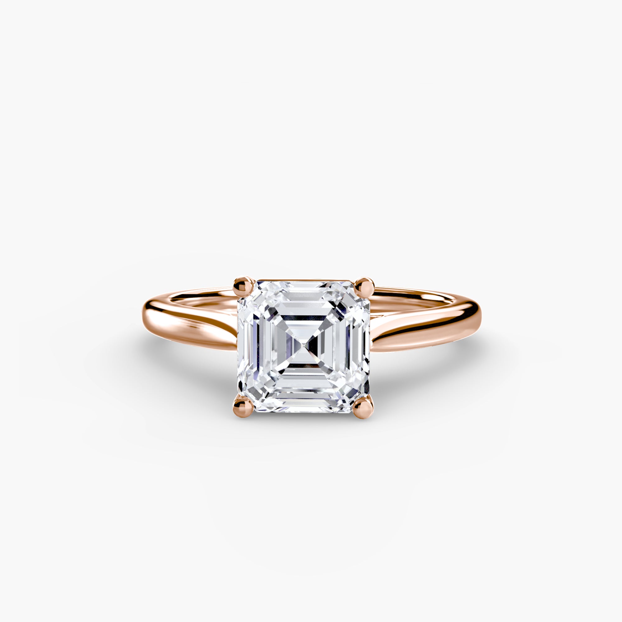 Solitaire ring 1 - diamond engagement ring - VYKA Diamonds