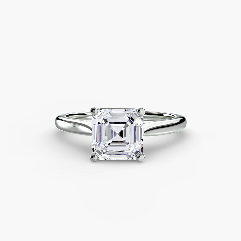 Solitaire ring 1 - diamond engagement ring - VYKA Diamonds