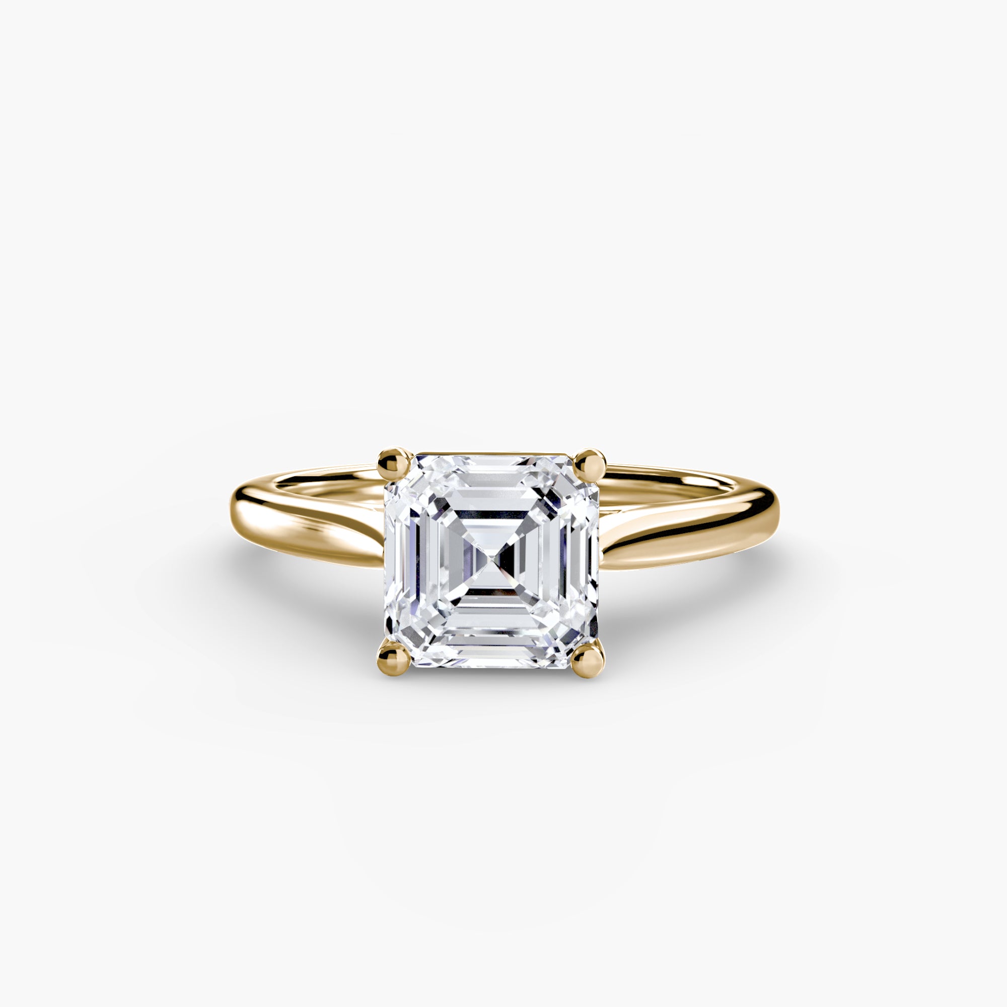 Solitaire ring 1 - diamond engagement ring - VYKA Diamonds