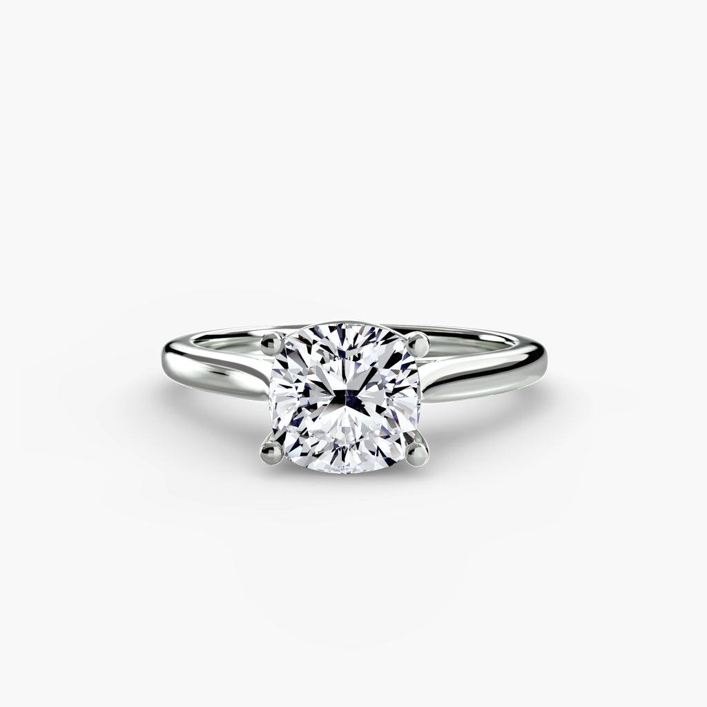 Solitaire ring 1 - diamond engagement ring - VYKA Diamonds