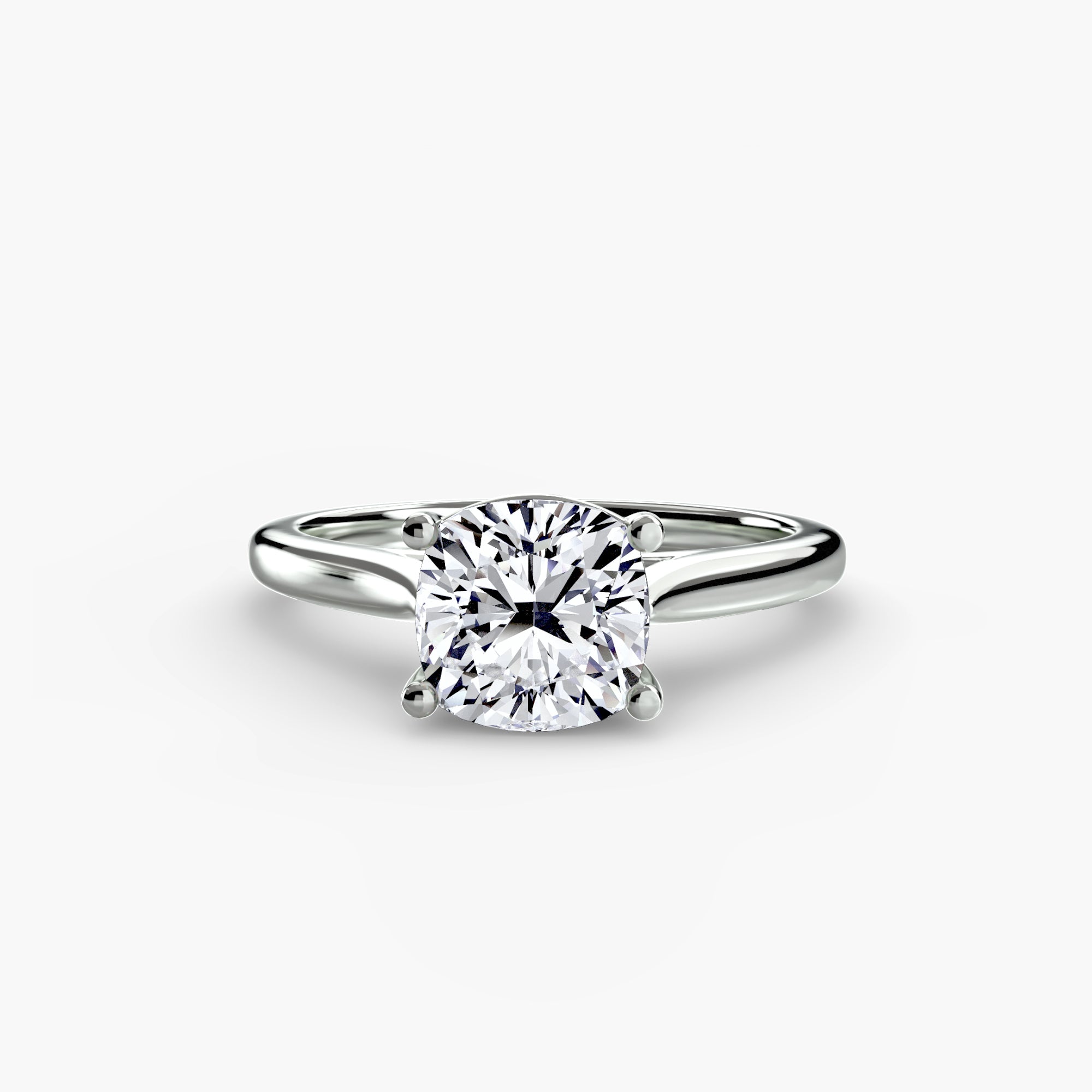 Solitaire ring 1 - diamond engagement ring - VYKA Diamonds