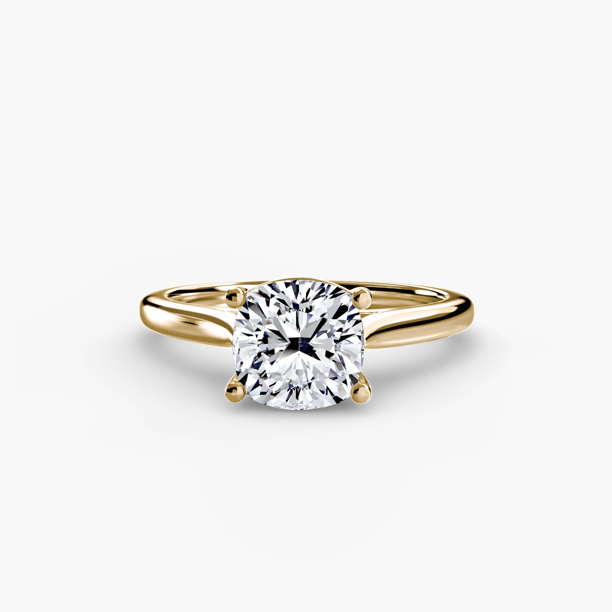 Solitaire ring 1 - diamond engagement ring - VYKA Diamonds