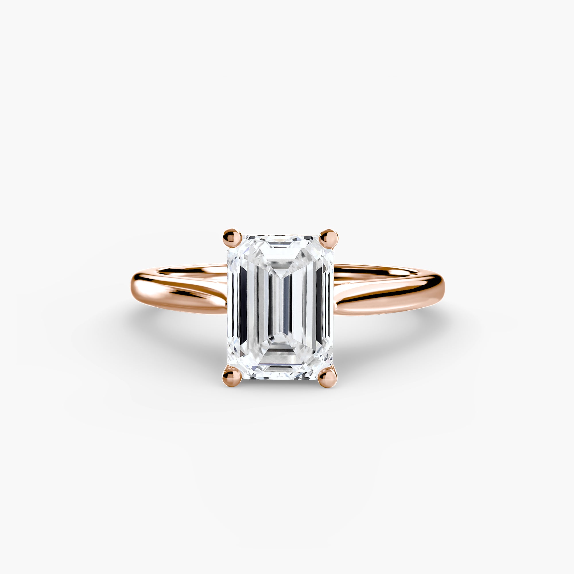 Solitaire ring 1 - diamond engagement ring - VYKA Diamonds