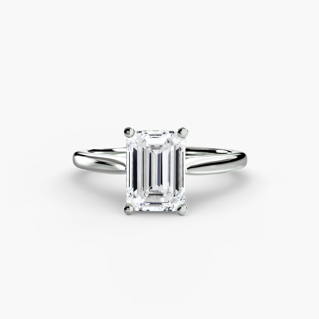 Solitaire ring 1 - diamond engagement ring - VYKA Diamonds
