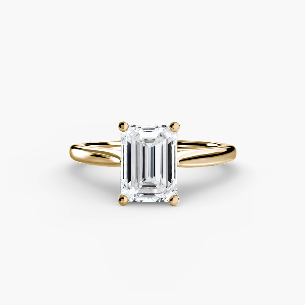Solitaire ring 1 - diamond engagement ring - VYKA Diamonds