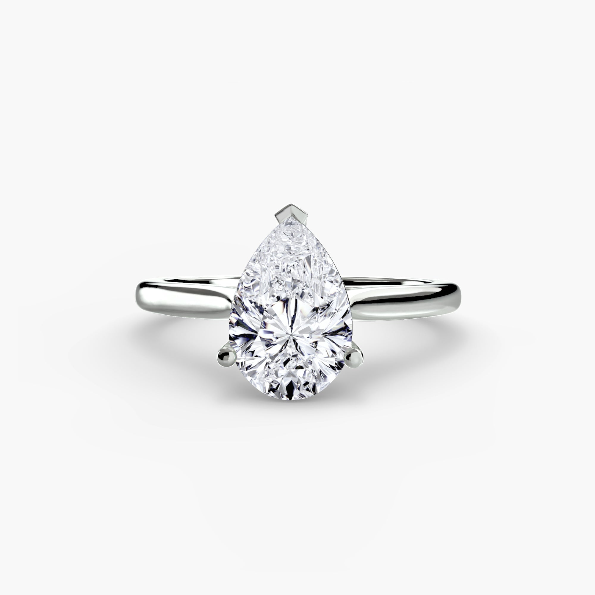 Solitaire ring 1 - diamond engagement ring - VYKA Diamonds