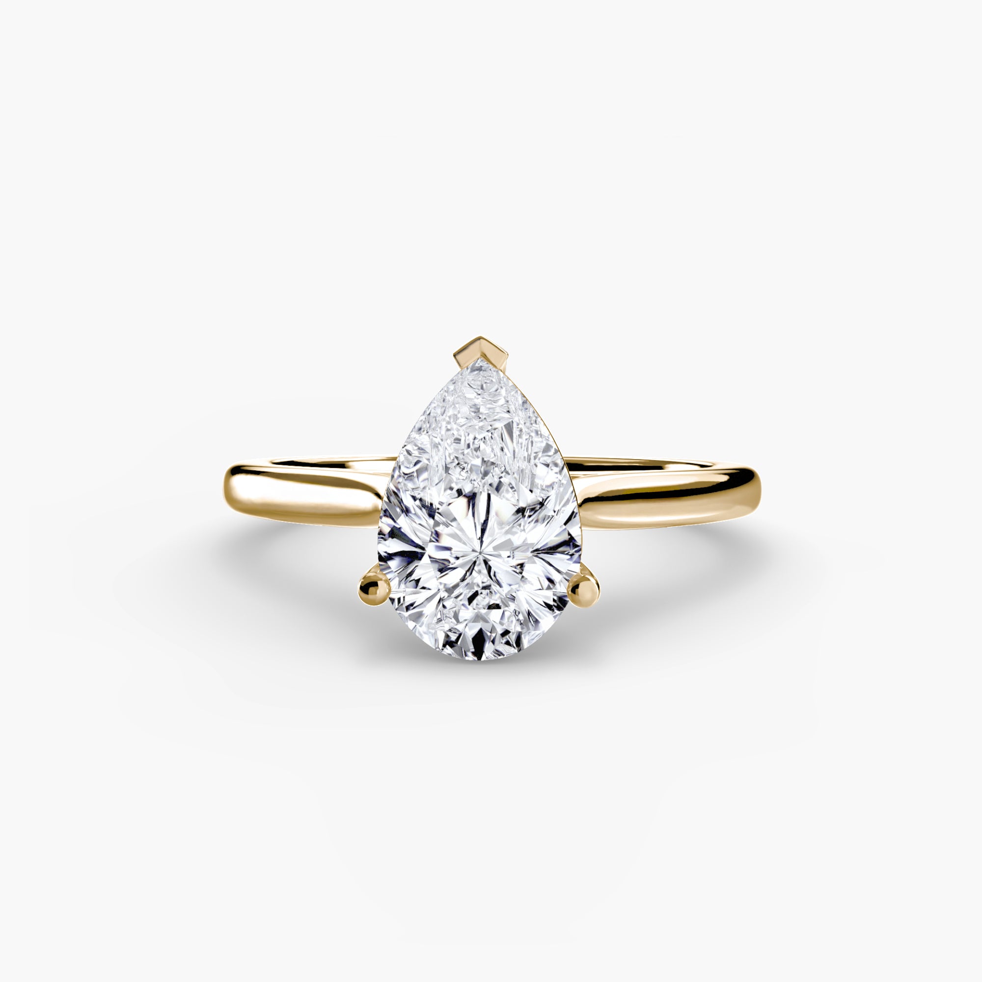 Solitaire ring 1 - diamond engagement ring - VYKA Diamonds