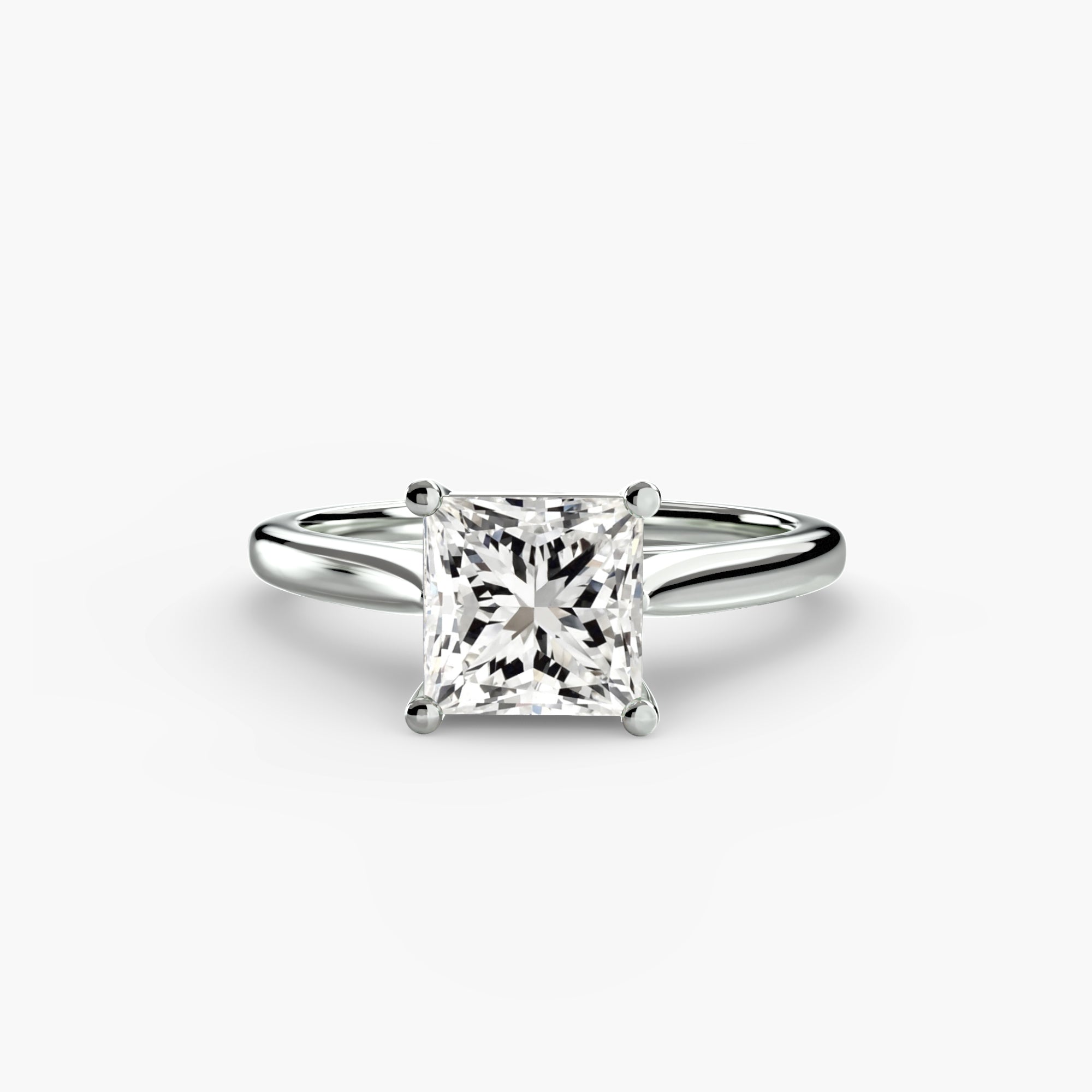 Solitaire ring 1 - diamond engagement ring - VYKA Diamonds