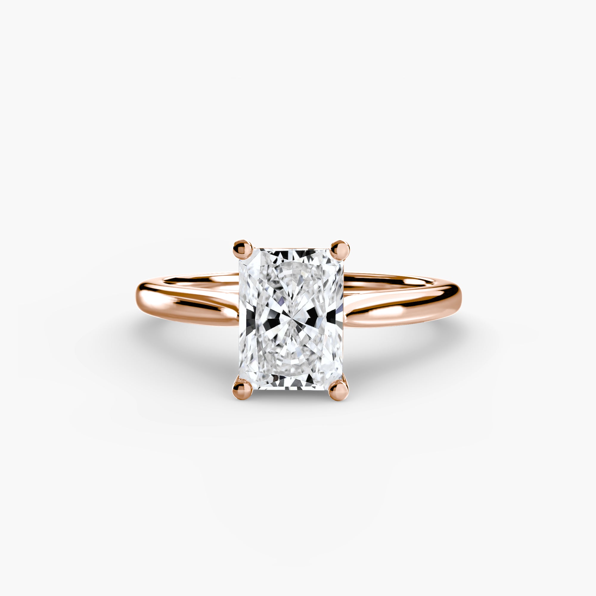 Solitaire ring 1 - diamond engagement ring - VYKA Diamonds