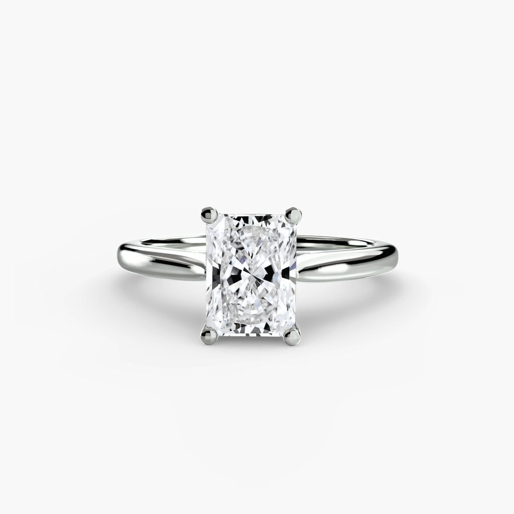 Solitaire ring 1 - diamond engagement ring - VYKA Diamonds