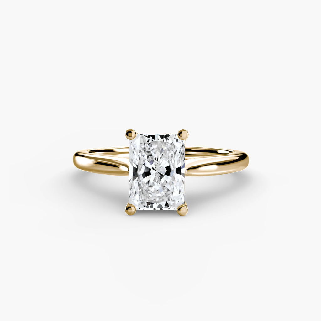 Solitaire ring 1 - diamond engagement ring - VYKA Diamonds