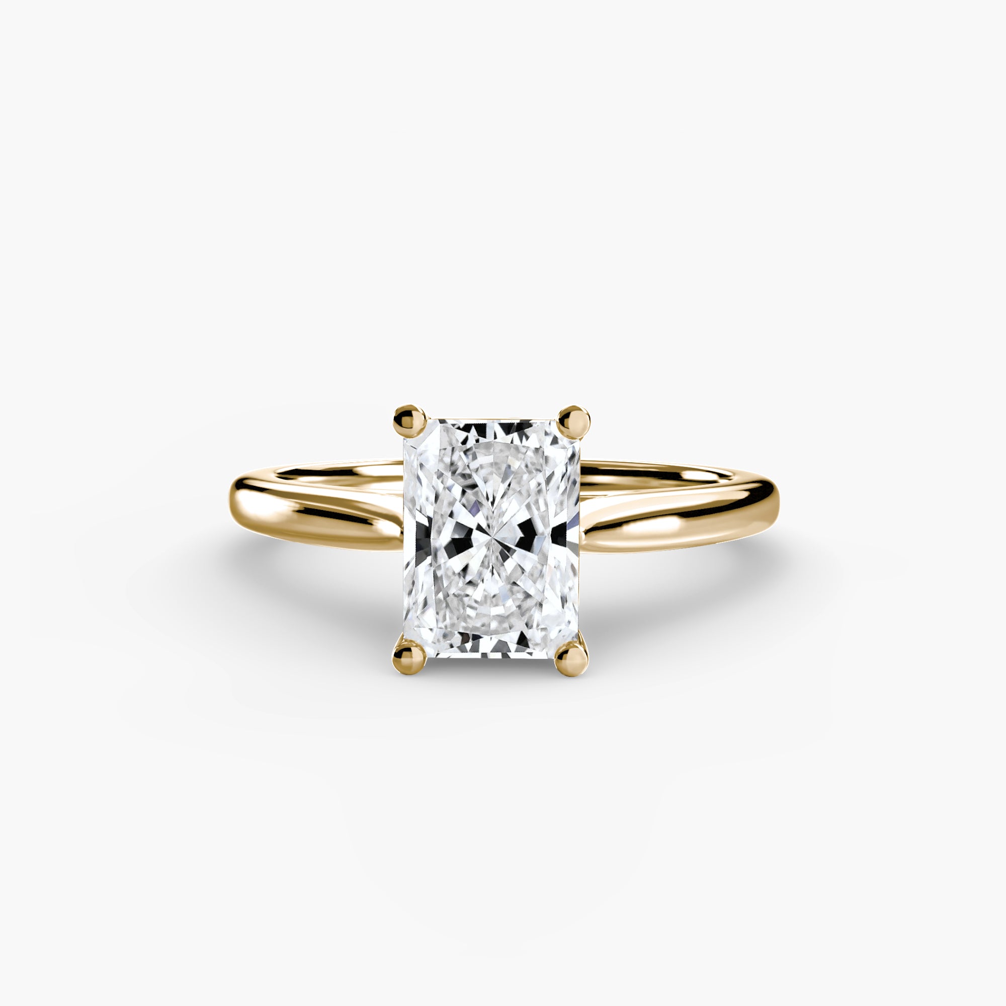 Solitaire ring 1 - diamond engagement ring - VYKA Diamonds