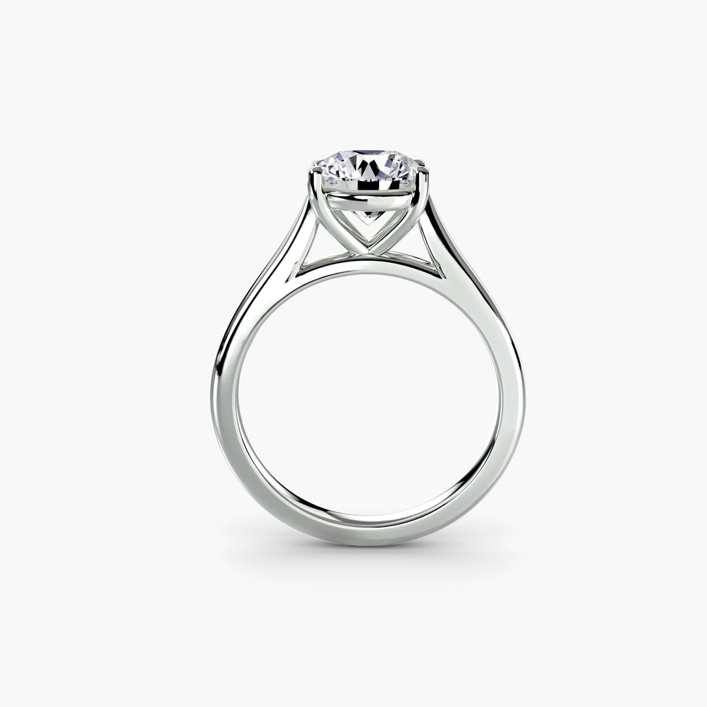 Solitaire ring 1 - diamond engagement ring - VYKA Diamonds