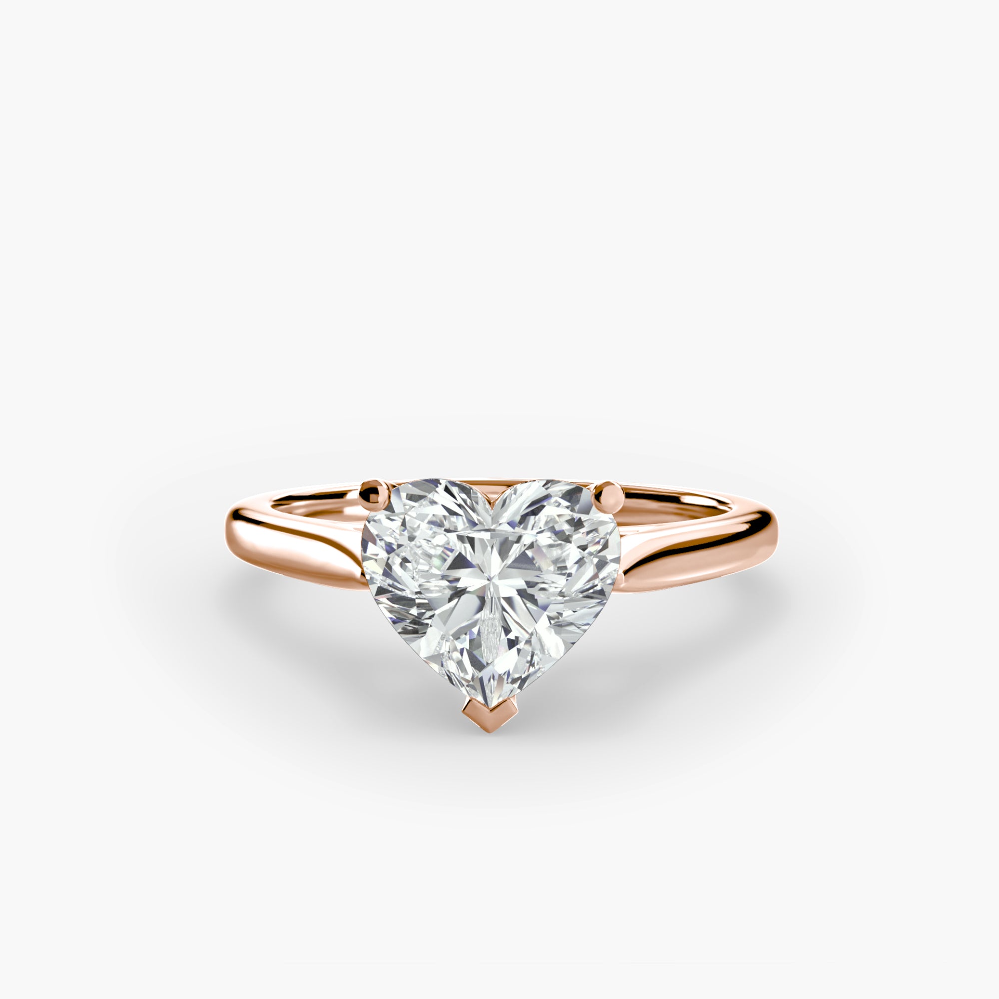 Solitaire ring 1 - diamond engagement ring - VYKA Diamonds