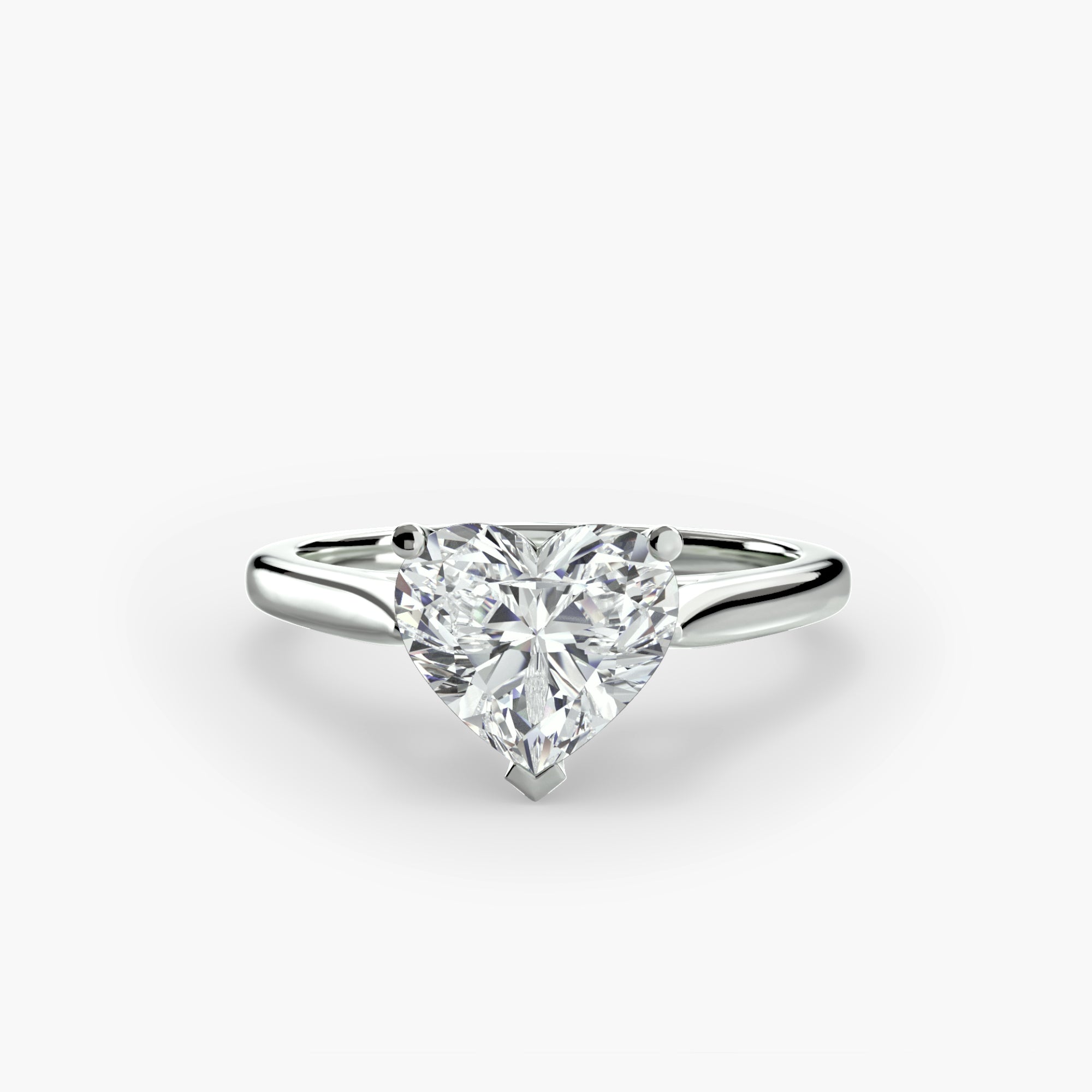 Solitaire ring 1 - diamond engagement ring - VYKA Diamonds
