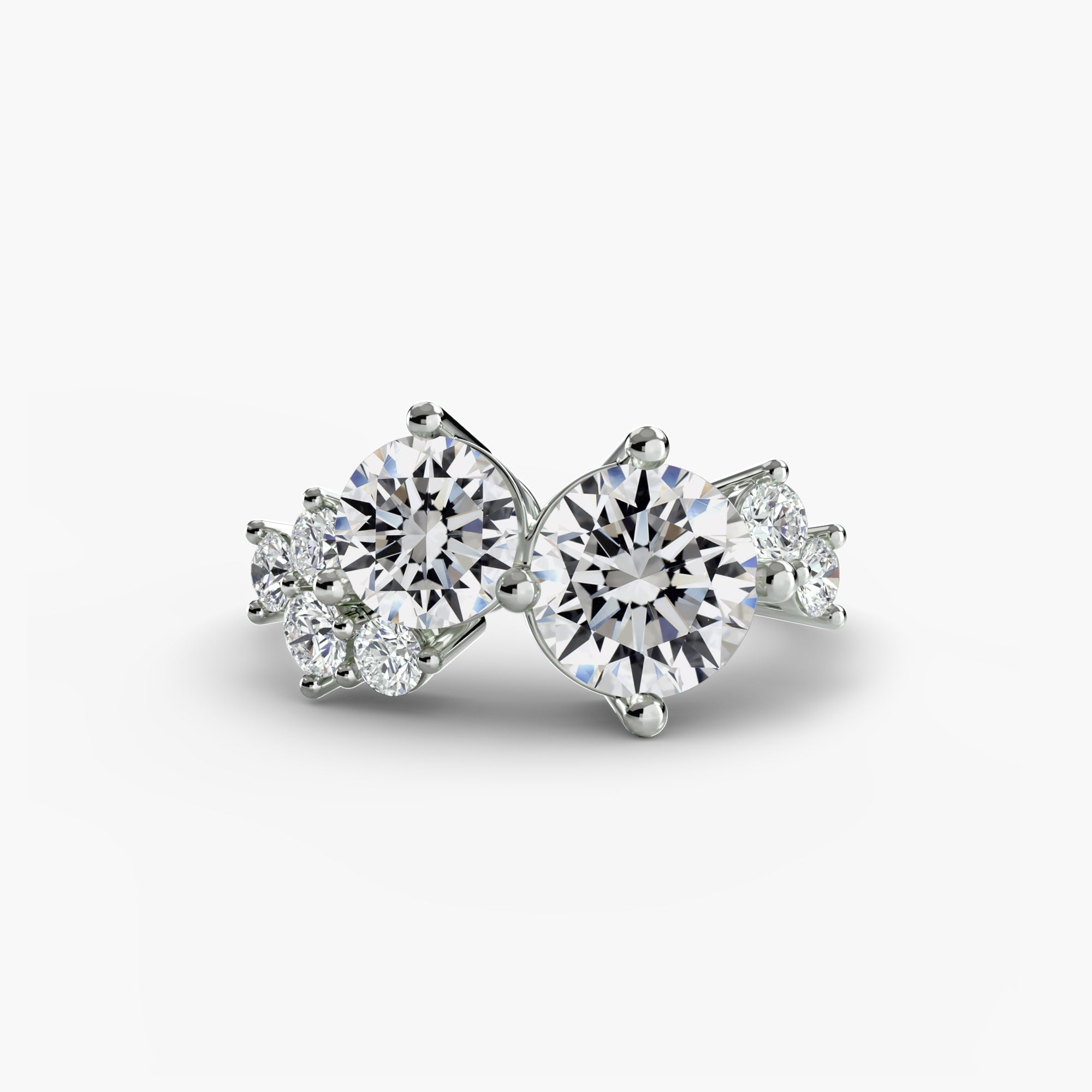 Eternal Embrace Ring - diamond engagement ring - VYKA Diamonds