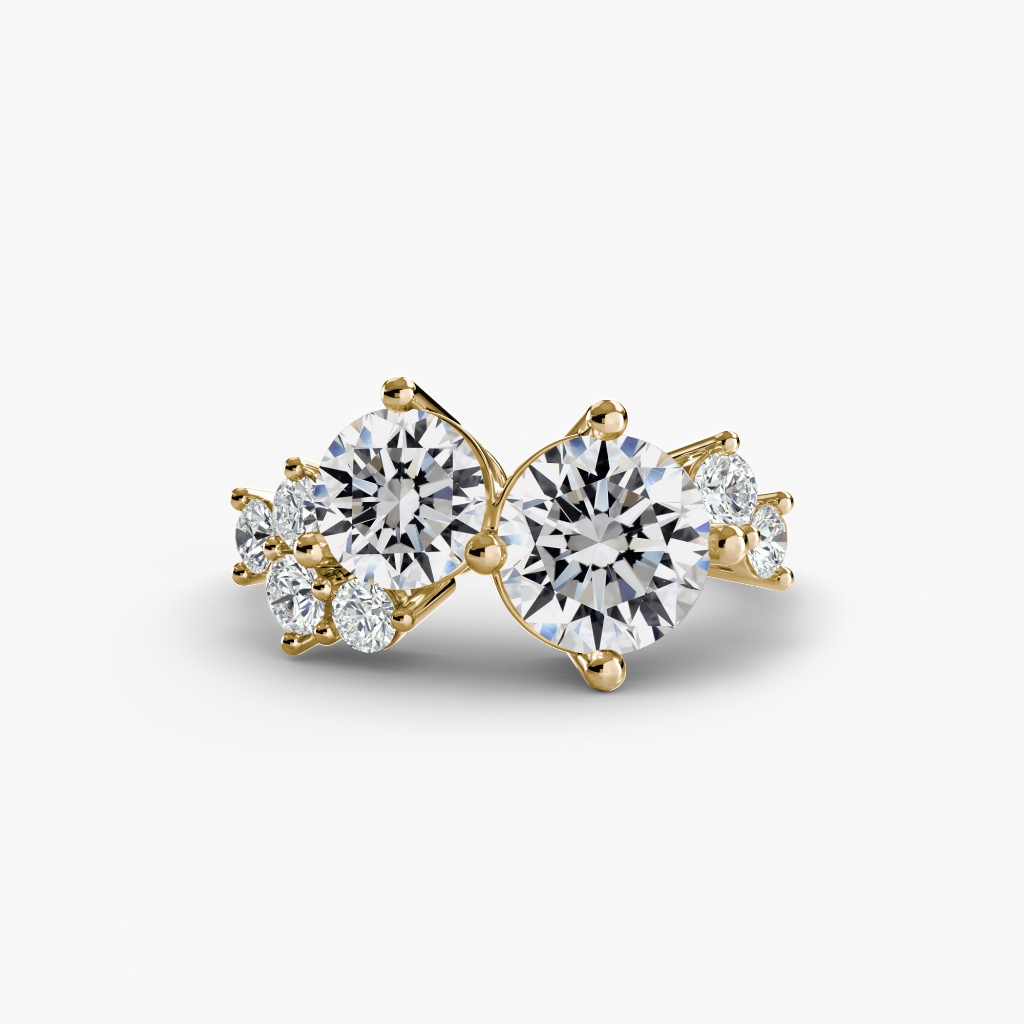 Eternal Embrace Ring - diamond engagement ring - VYKA Diamonds