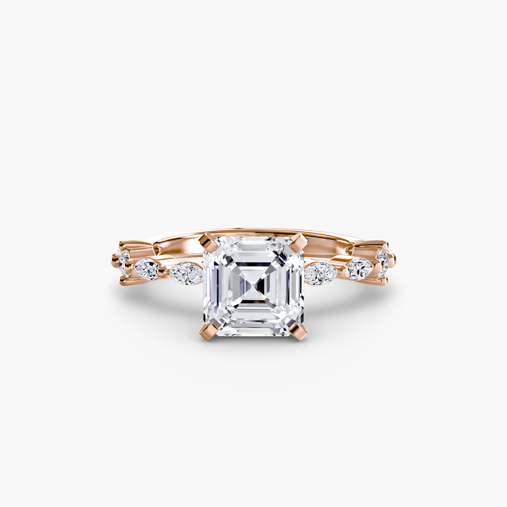 Solitaire with Eternity Pavé - VYKA Diamonds