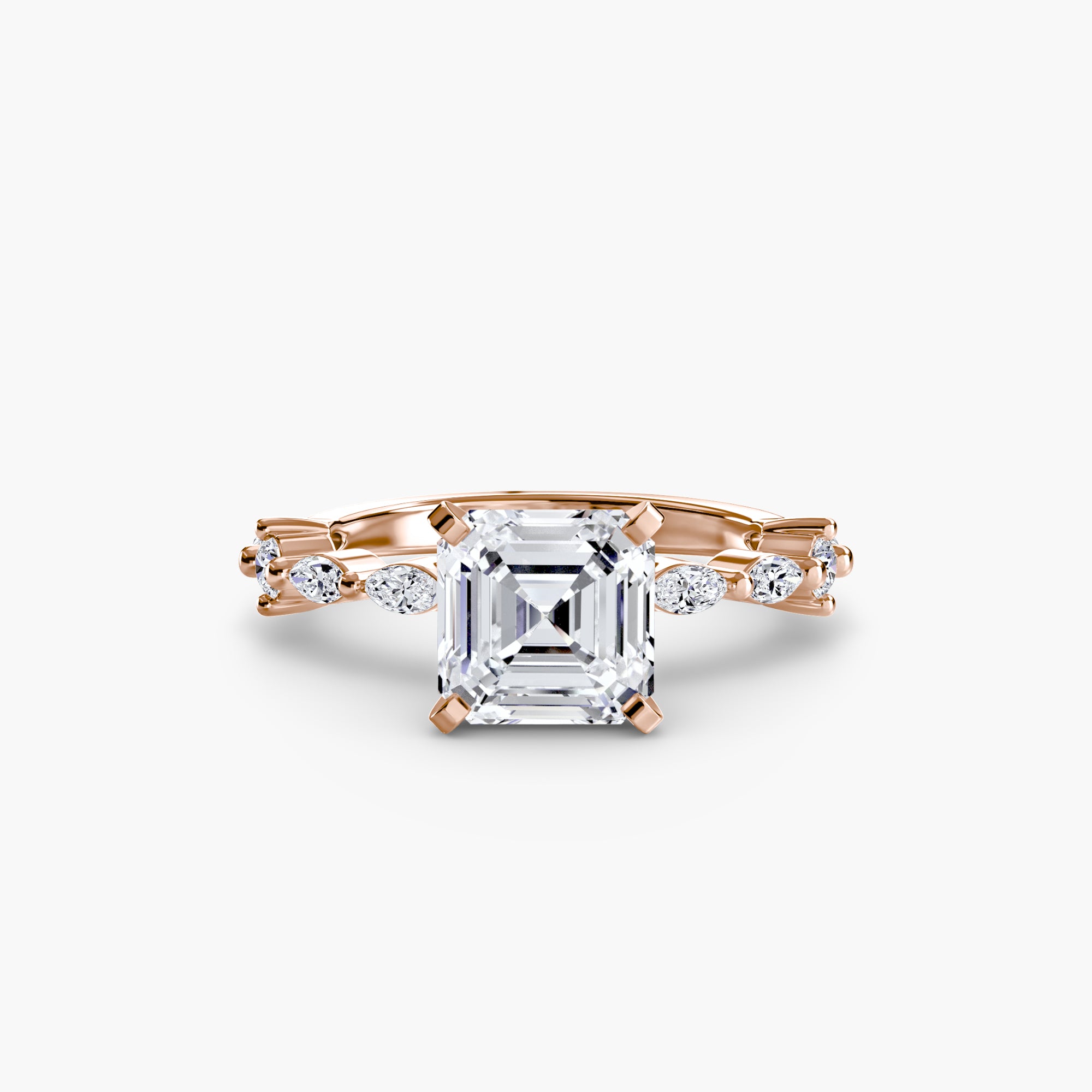 Solitaire with Eternity Pavé - VYKA Diamonds