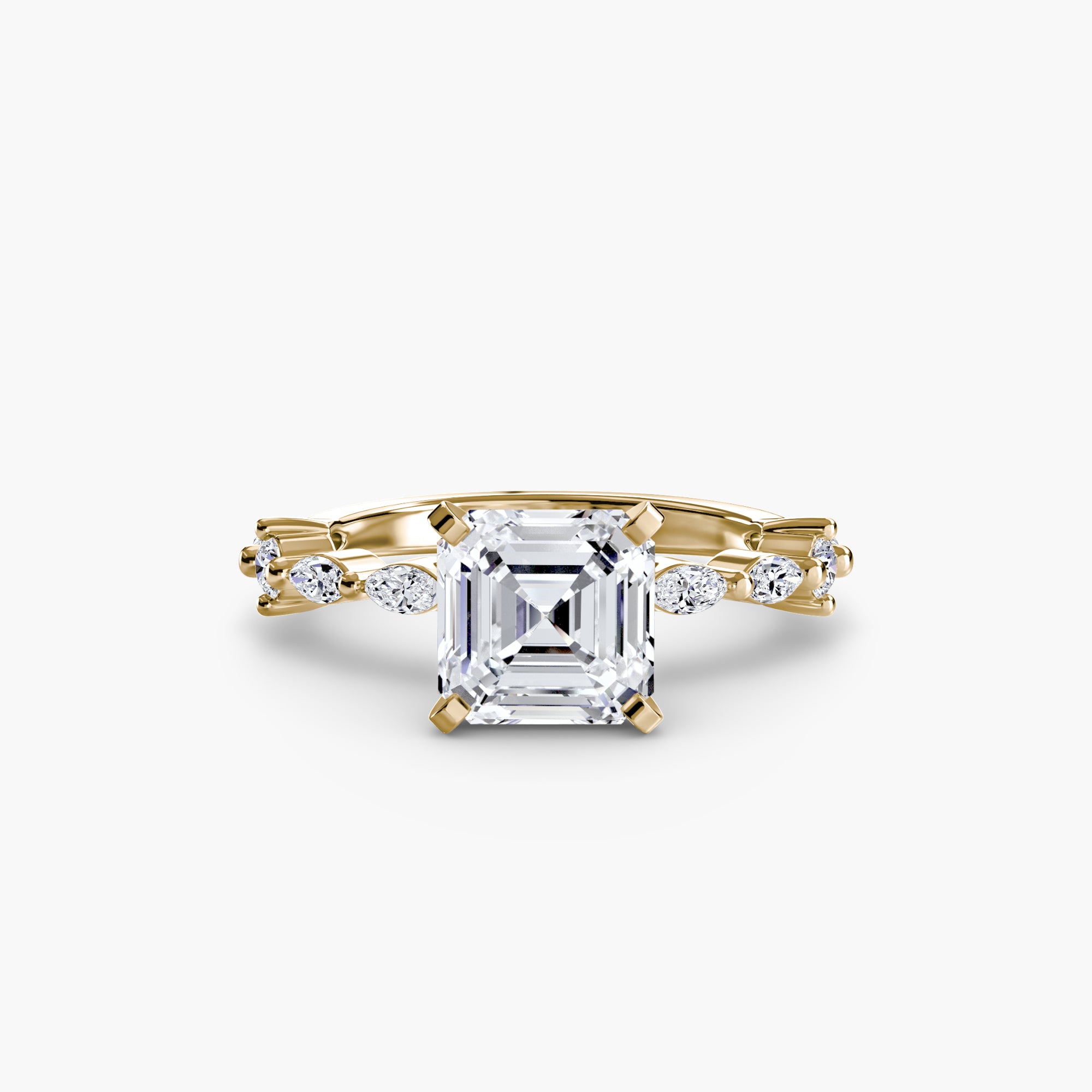 Solitaire with Eternity Pavé - VYKA Diamonds