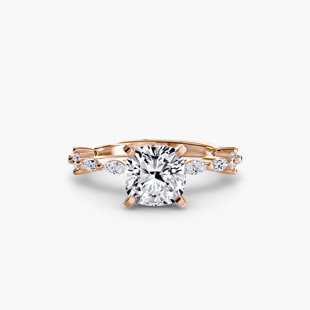 Solitaire with Eternity Pavé - VYKA Diamonds