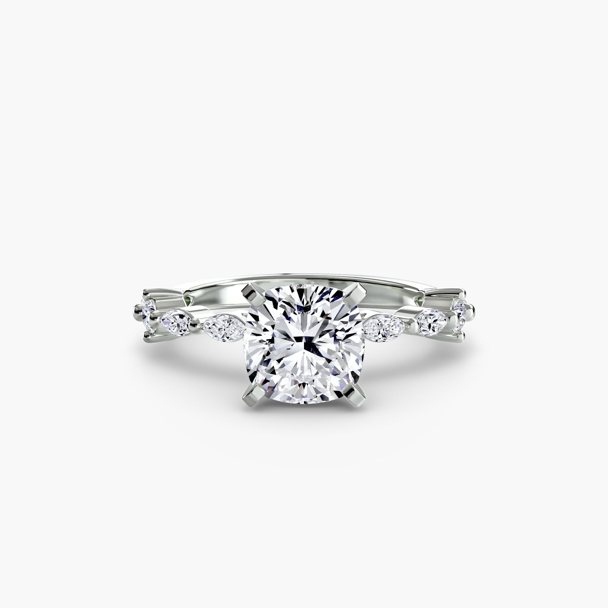 Solitaire with Eternity Pavé - VYKA Diamonds