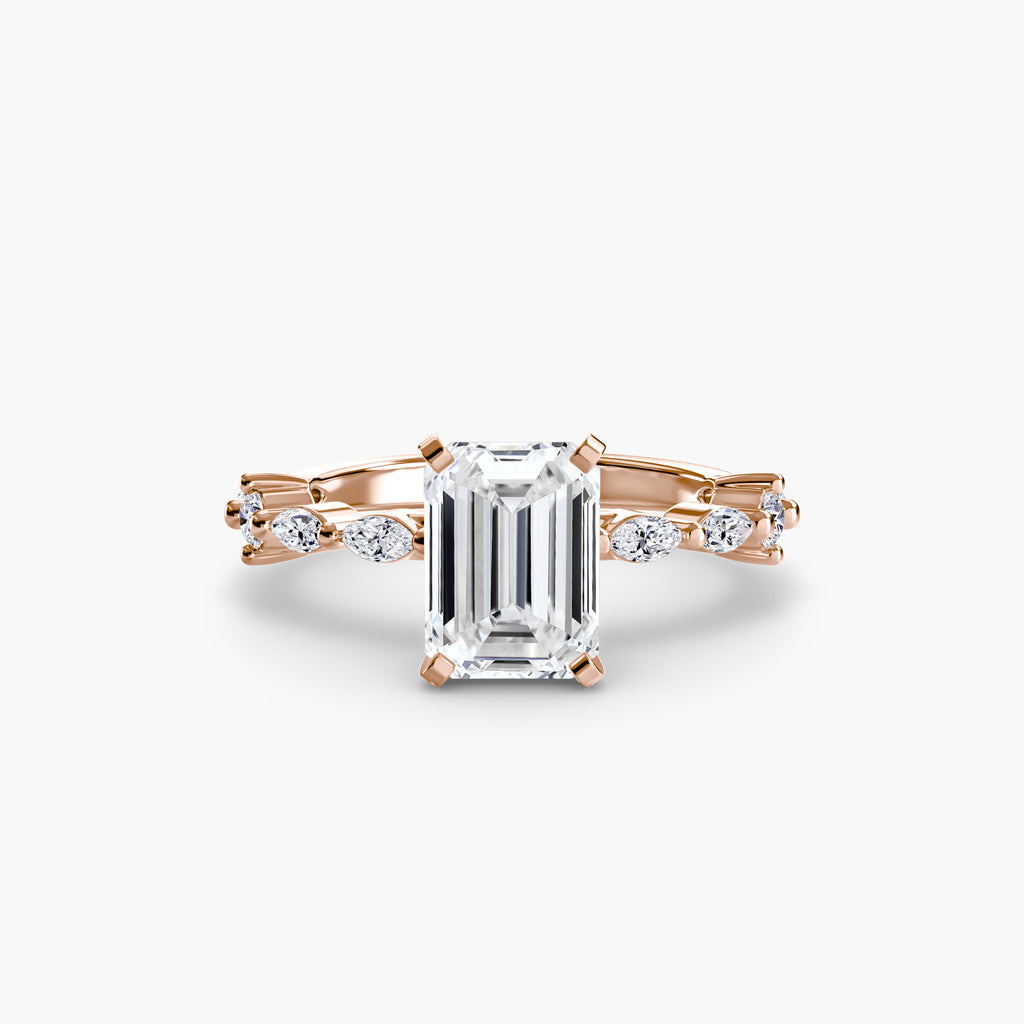 Solitaire with Eternity Pavé - VYKA Diamonds