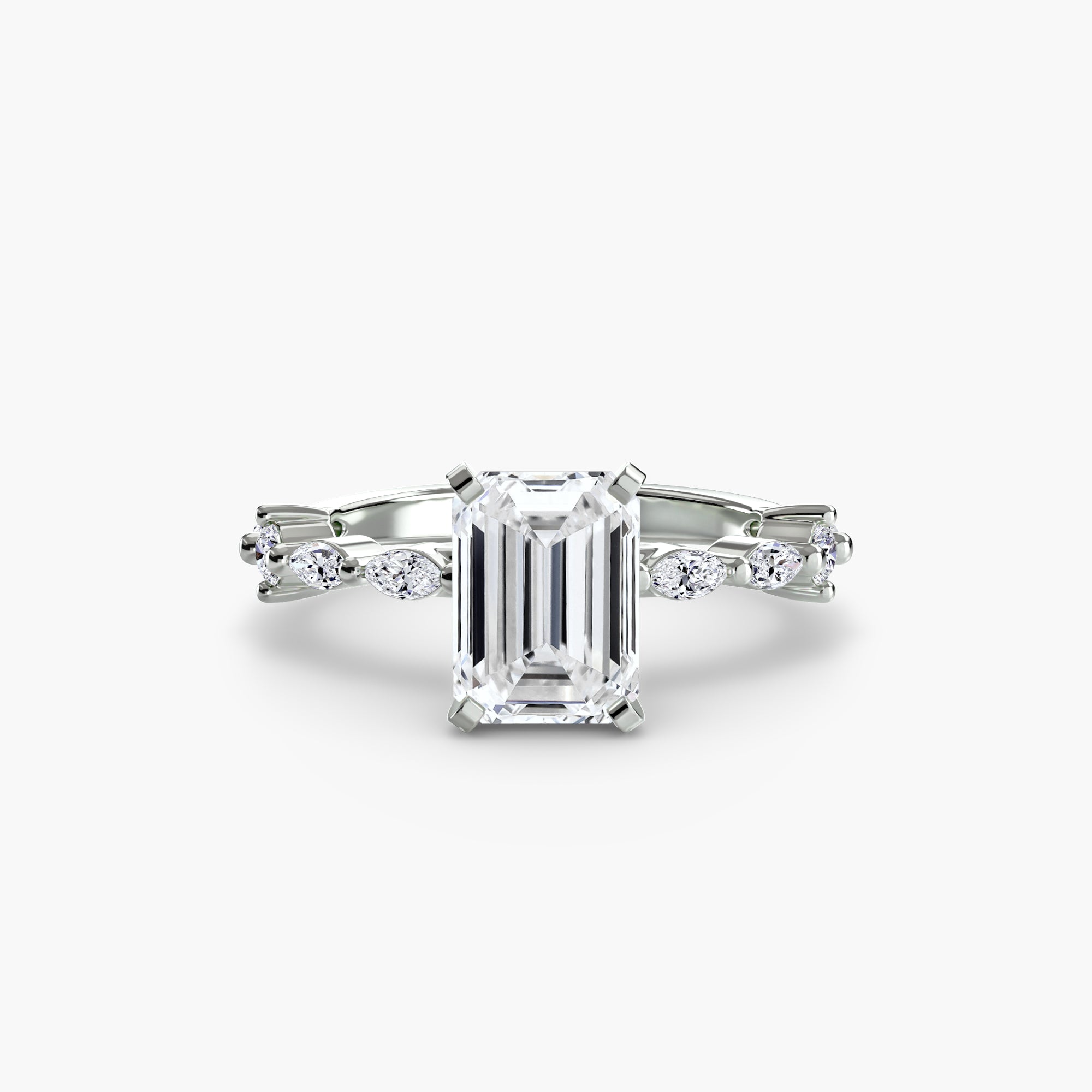 Solitaire with Eternity Pavé - VYKA Diamonds