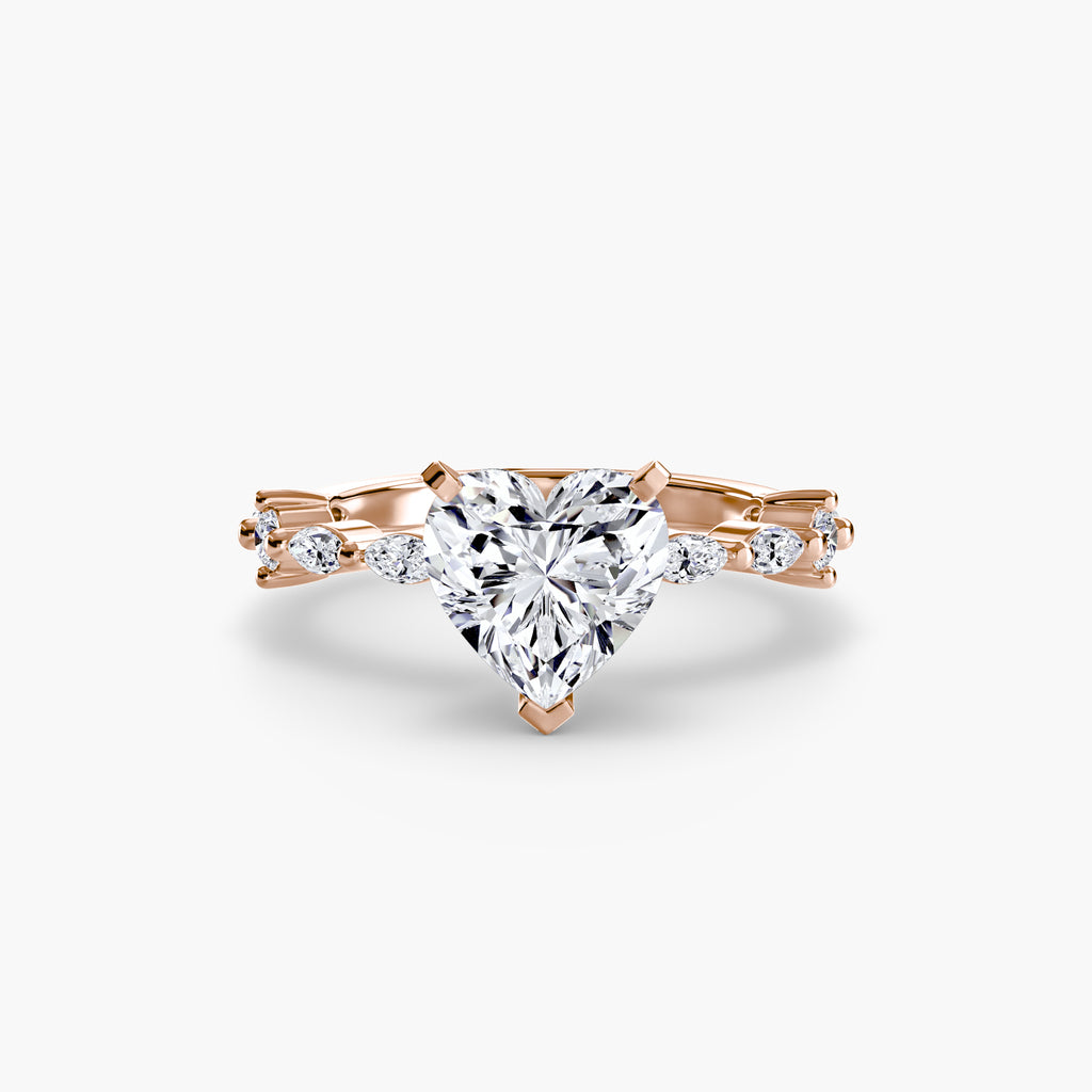 Solitaire with Eternity Pavé - VYKA Diamonds