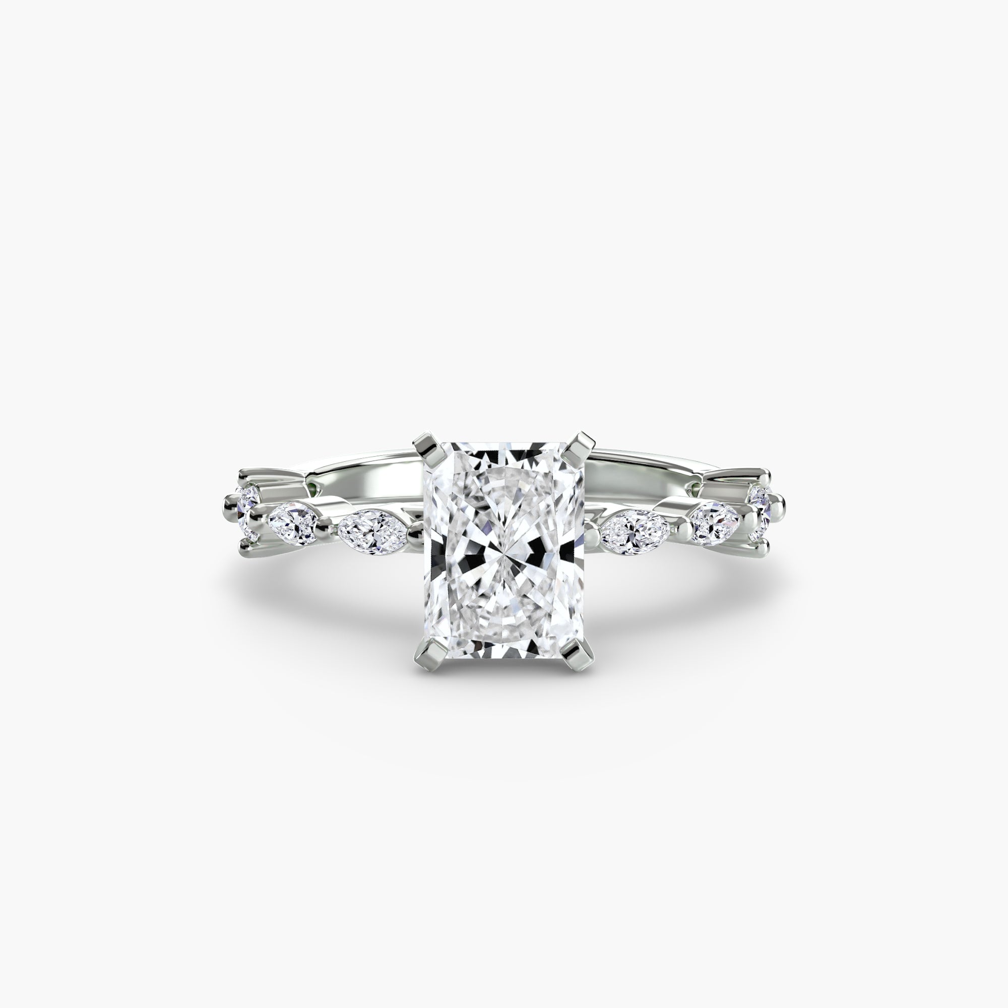 Solitaire with Eternity Pavé - VYKA Diamonds