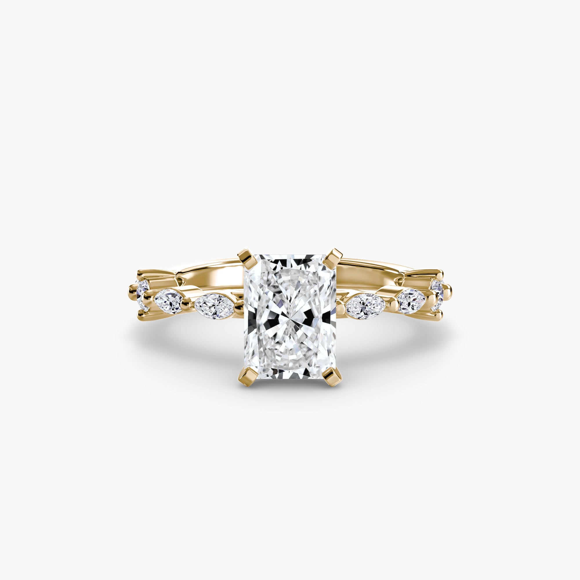 Solitaire with Eternity Pavé - VYKA Diamonds