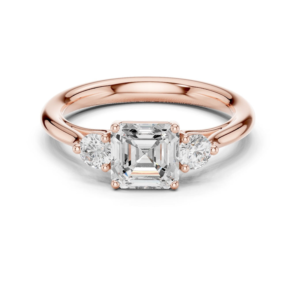 Sublime Bezel Set Diamond Engagement Ring