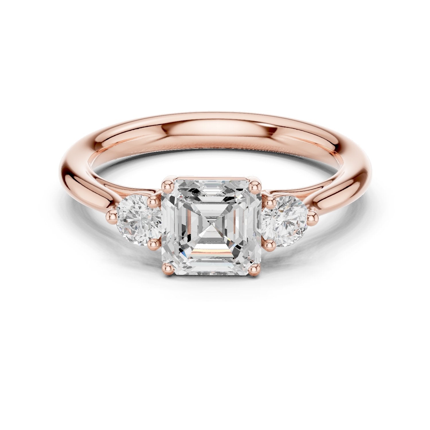 Sublime Bezel Set Diamond Engagement Ring