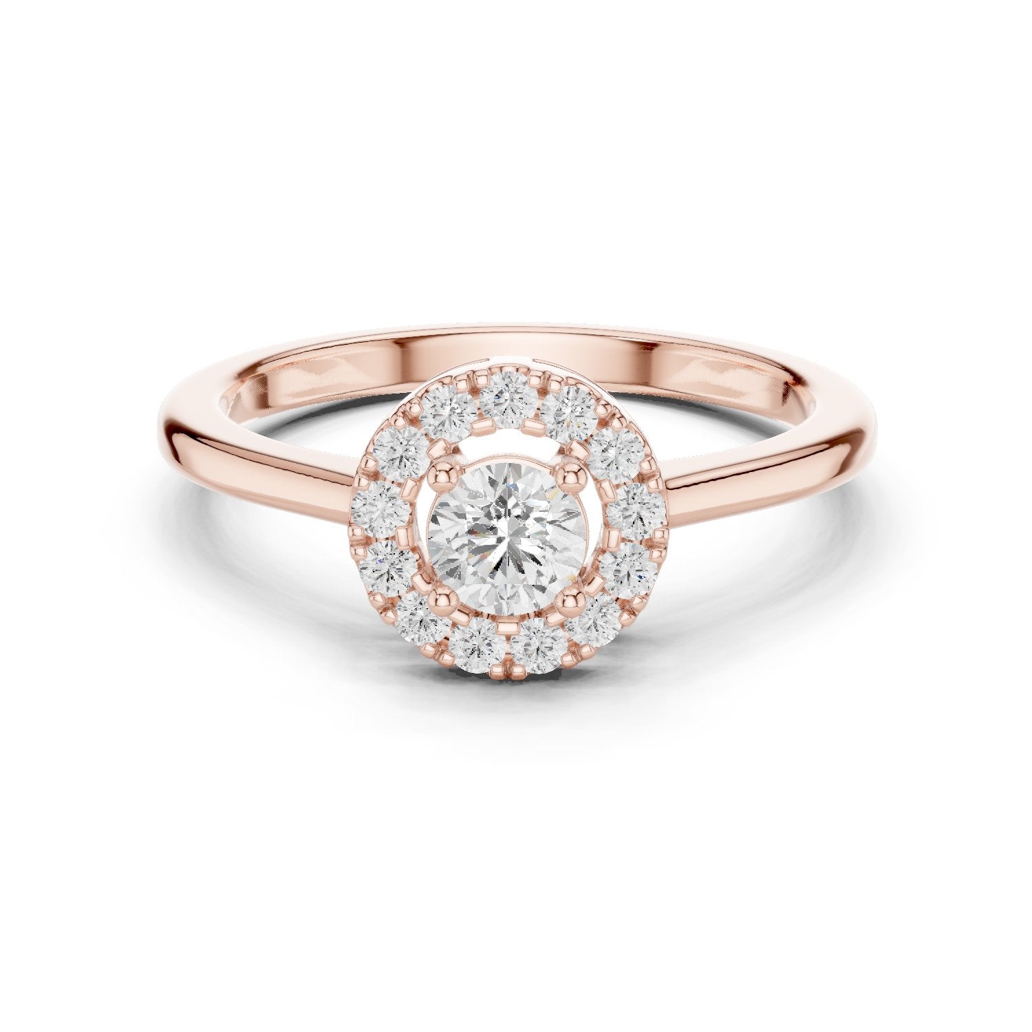Celestial Cathedral Diamond Engagement Ring
