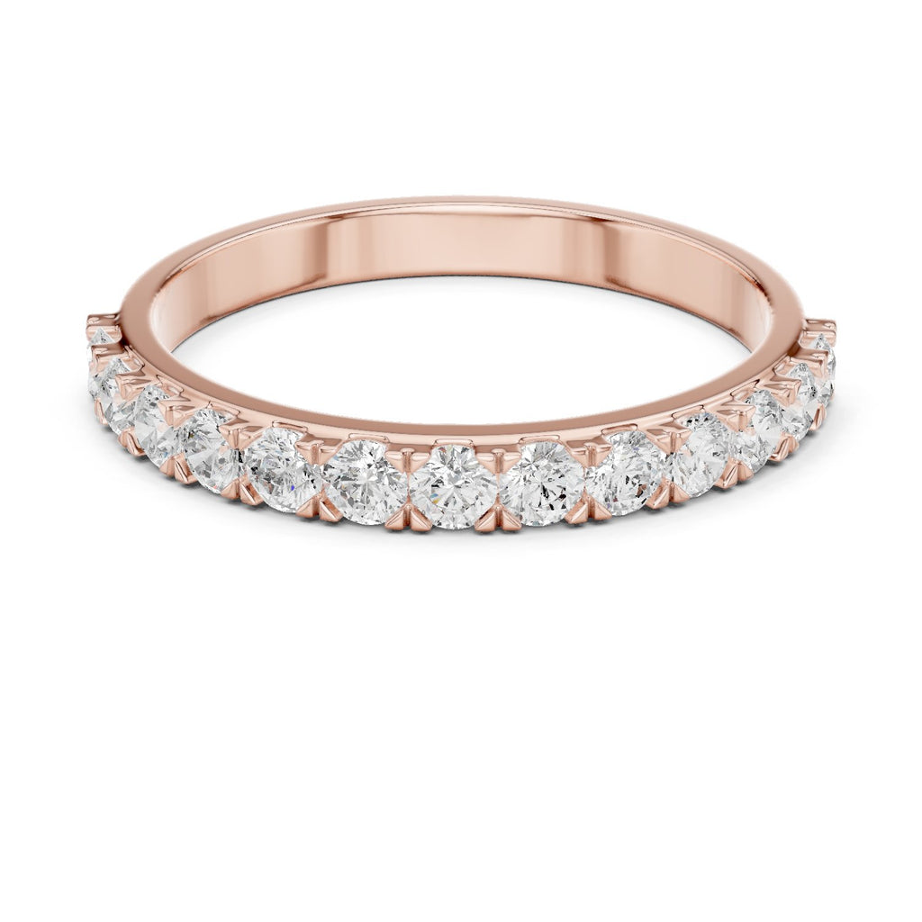 Resplendent Milgrain Diamond Engagement Ring