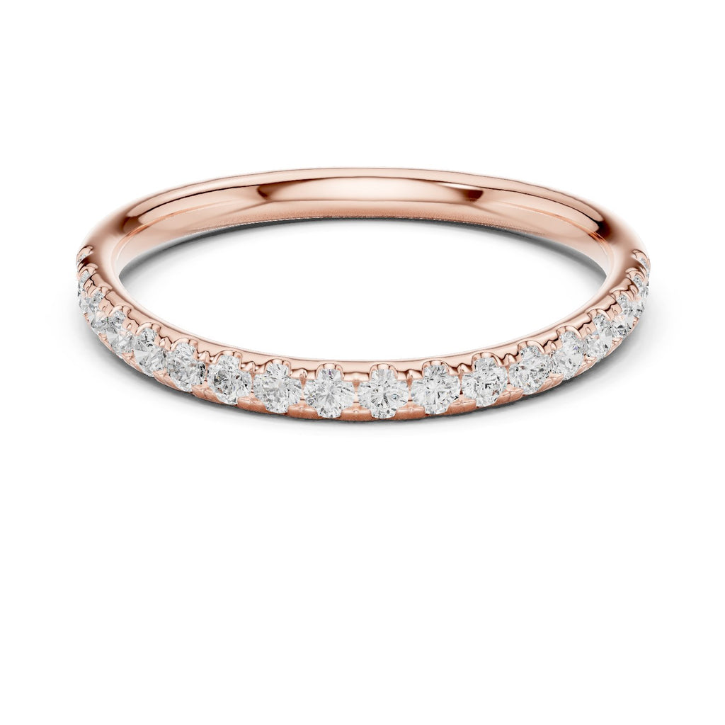 Enthralling Cathedral Diamond Engagement Ring