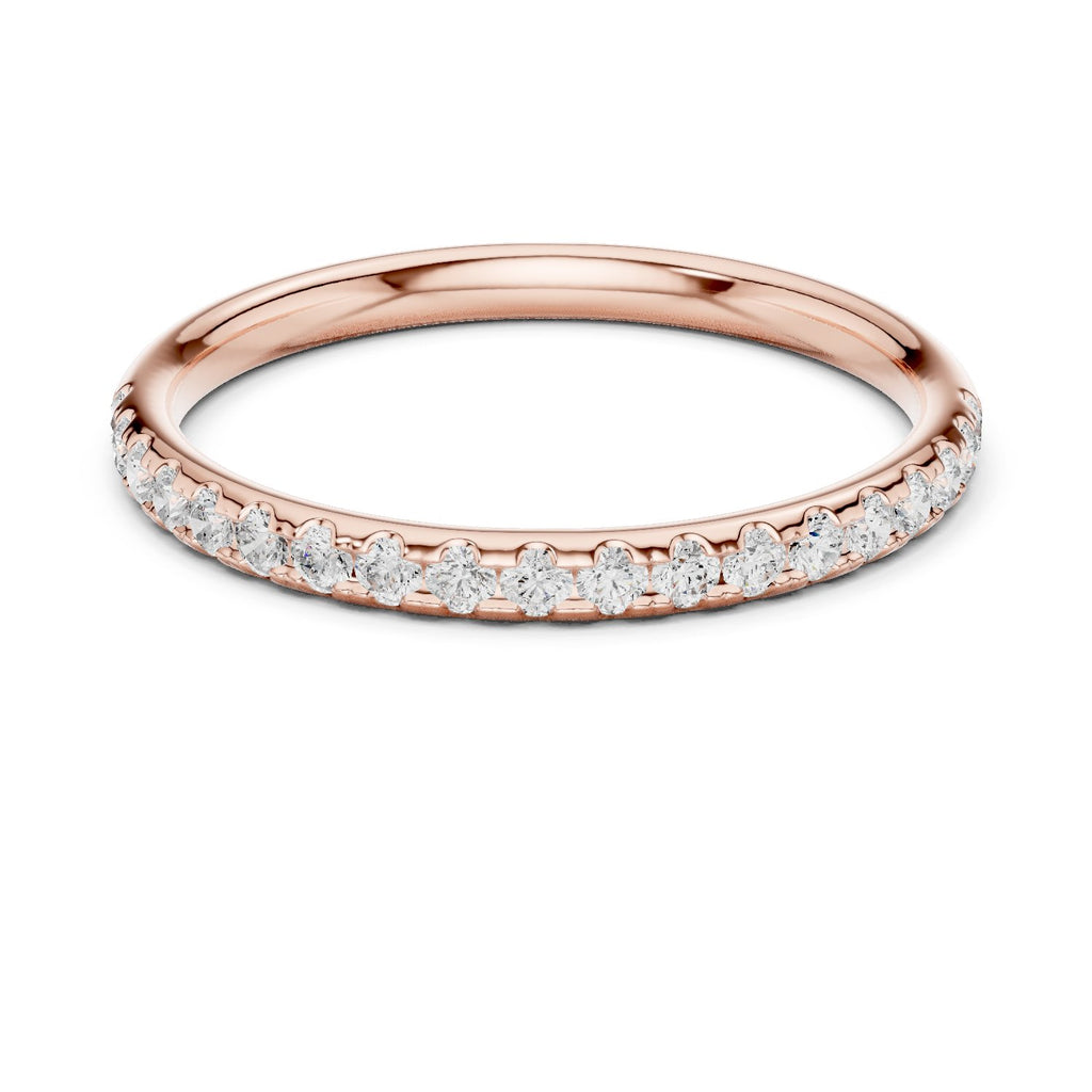 Resplendent Pave Diamond Engagement Ring