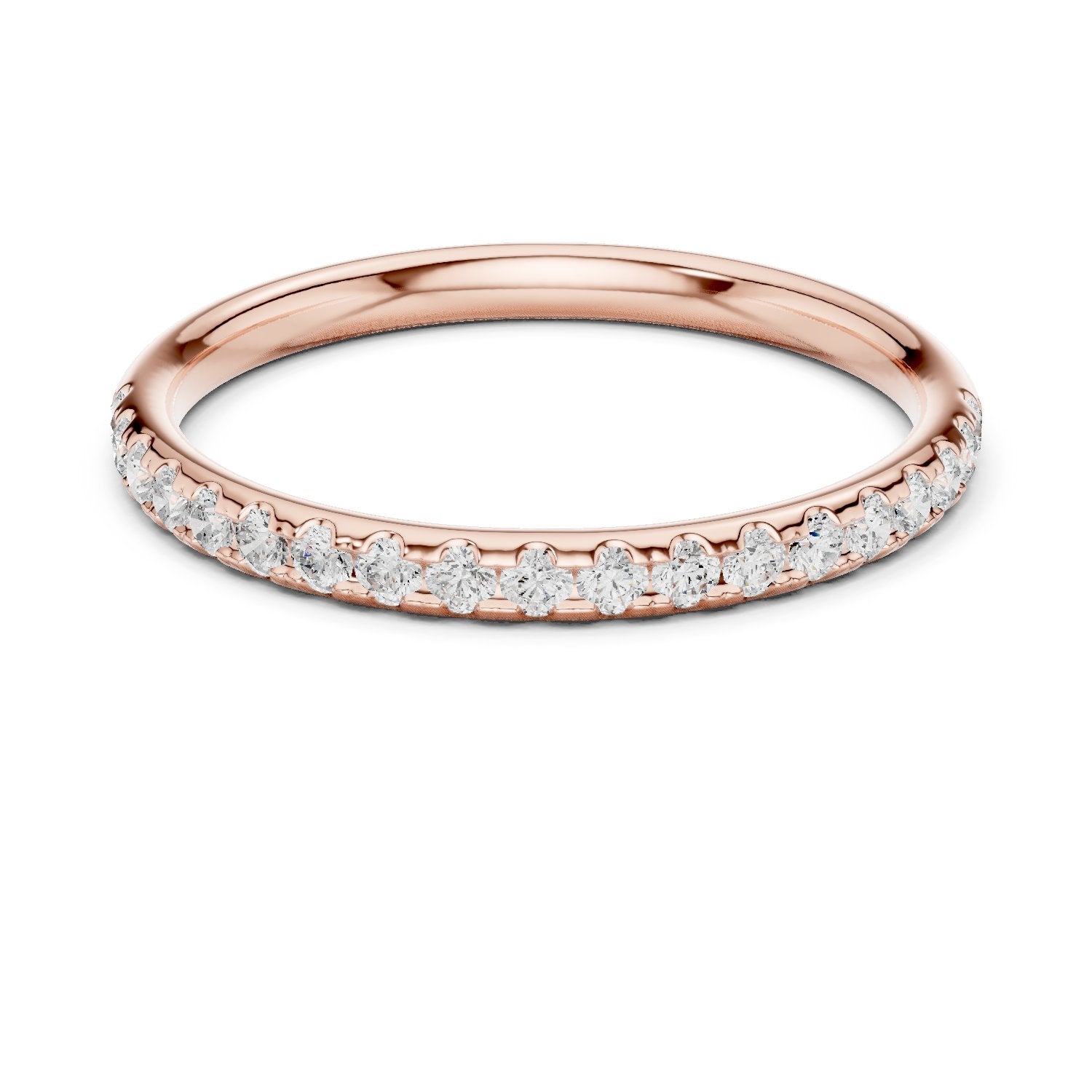 Resplendent Pave Diamond Engagement Ring