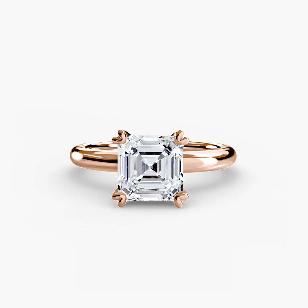 Solitaire ring 2 - diamond engagement ring - VYKA Diamonds