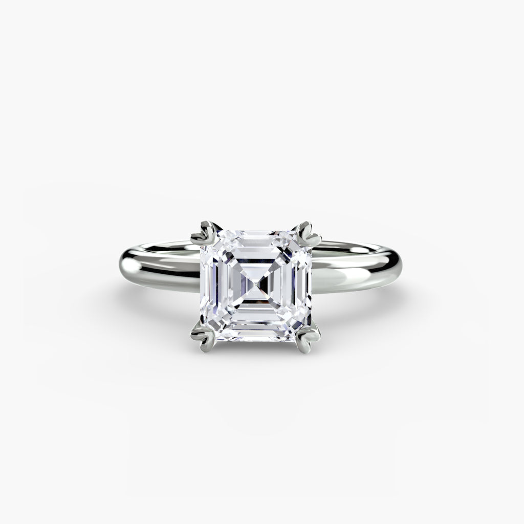 Solitaire ring 2 - diamond engagement ring - VYKA Diamonds