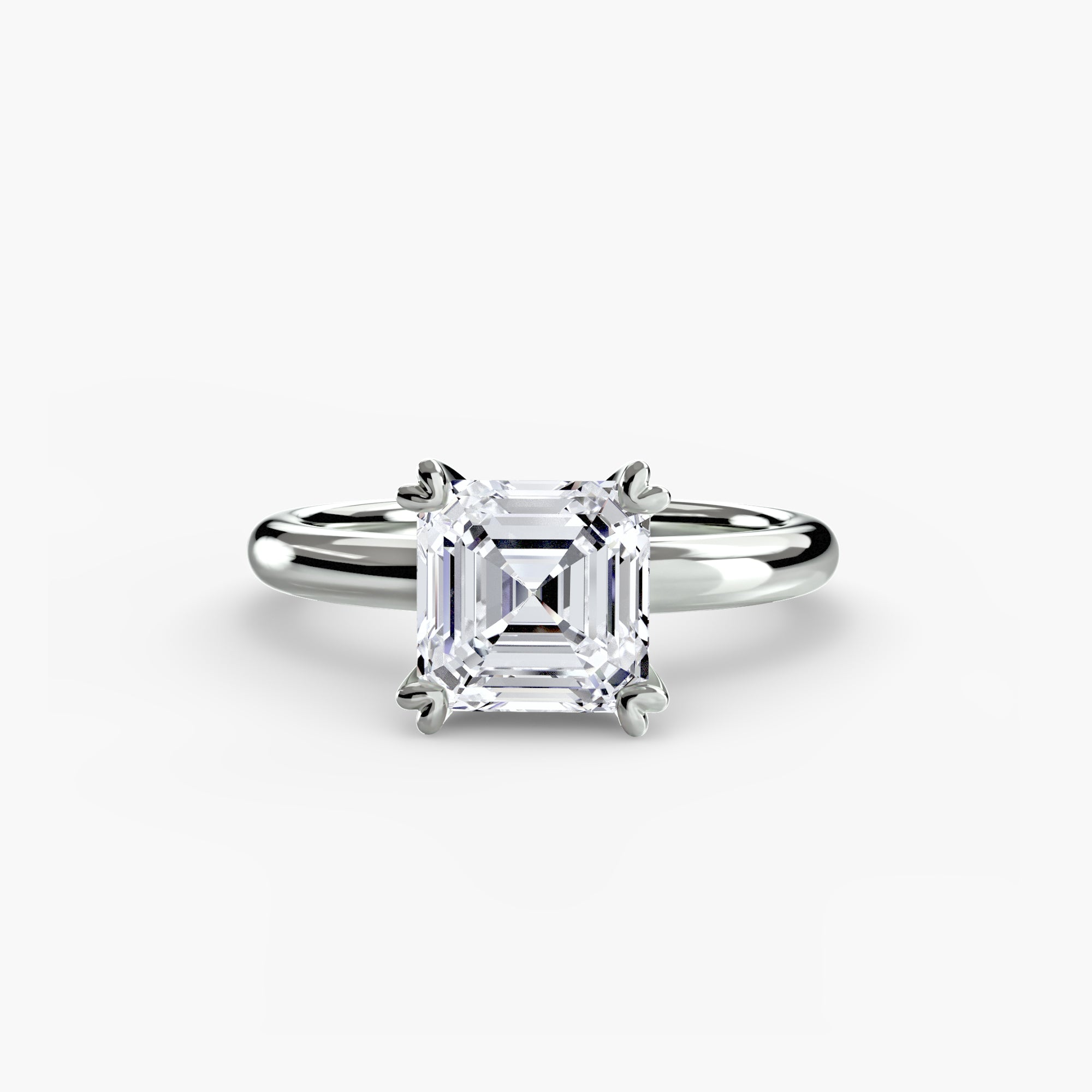 Solitaire ring 2 - diamond engagement ring - VYKA Diamonds
