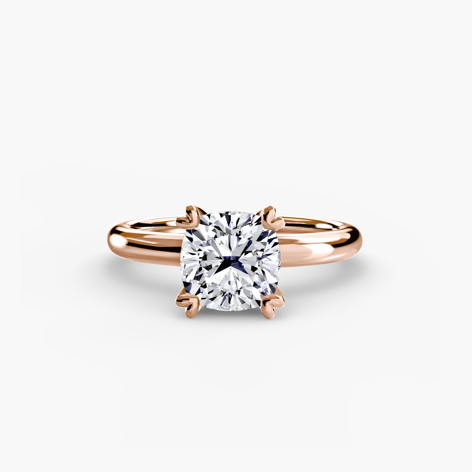 Solitaire ring 2 - diamond engagement ring - VYKA Diamonds