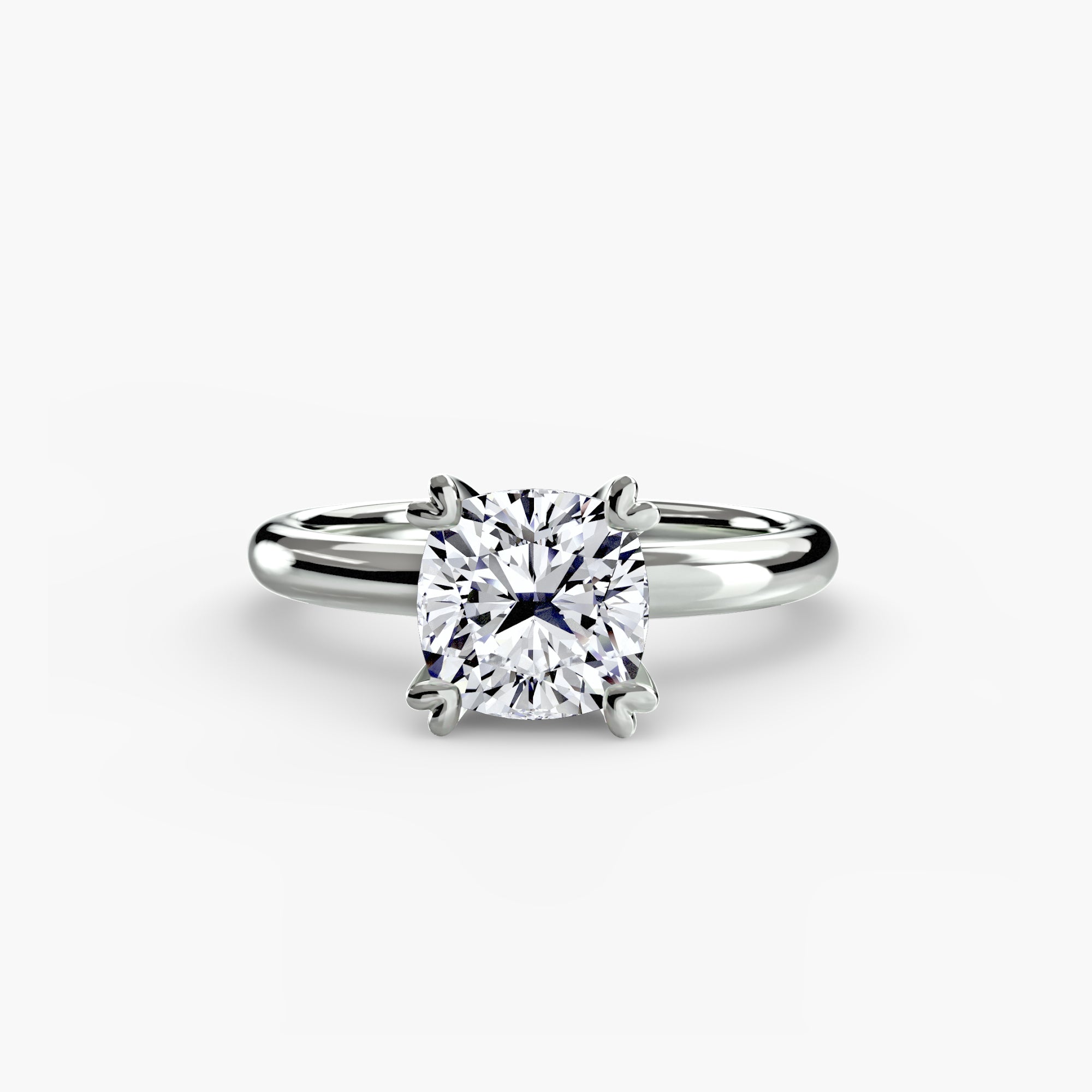 Solitaire ring 2 - diamond engagement ring - VYKA Diamonds