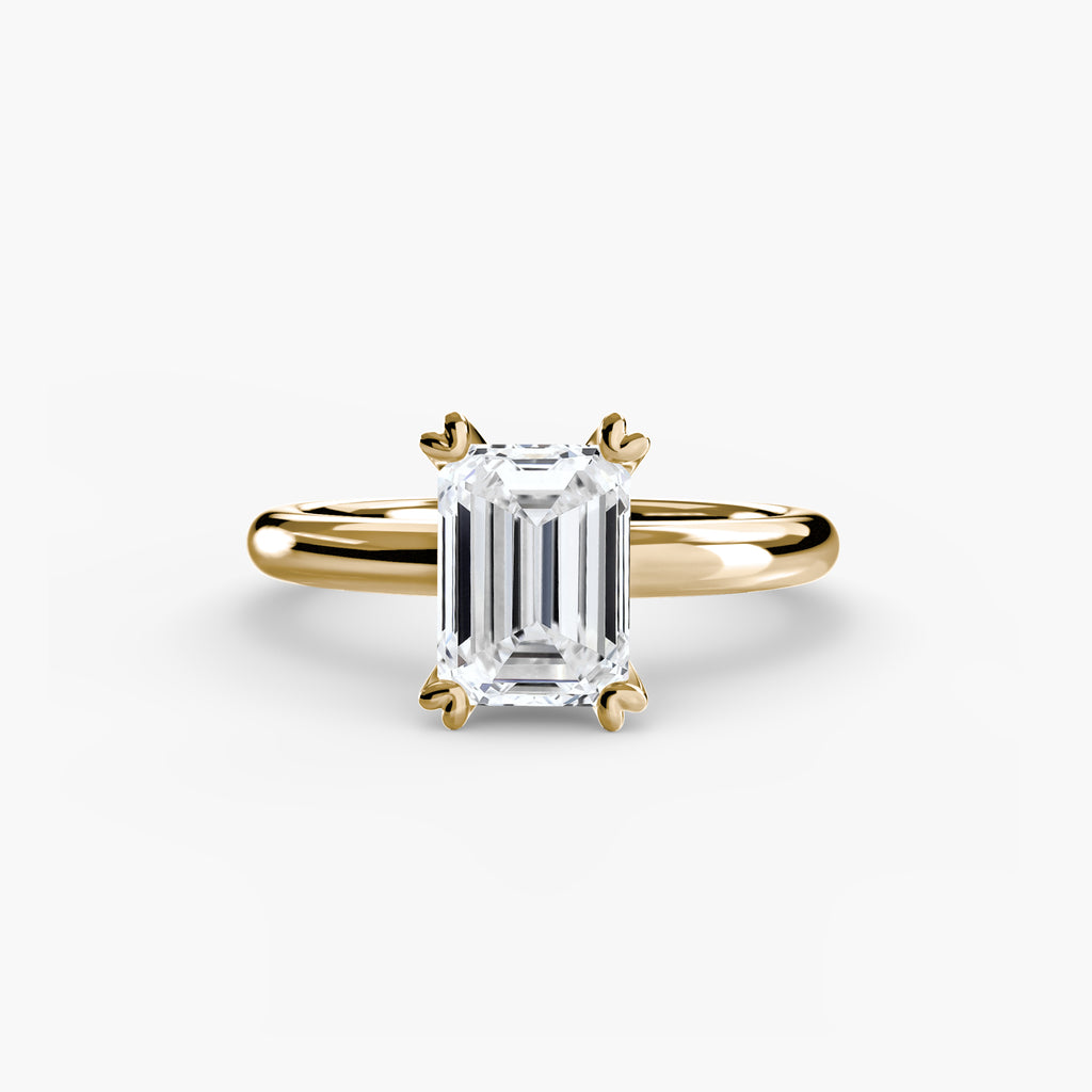 Solitaire ring 2 - diamond engagement ring - VYKA Diamonds