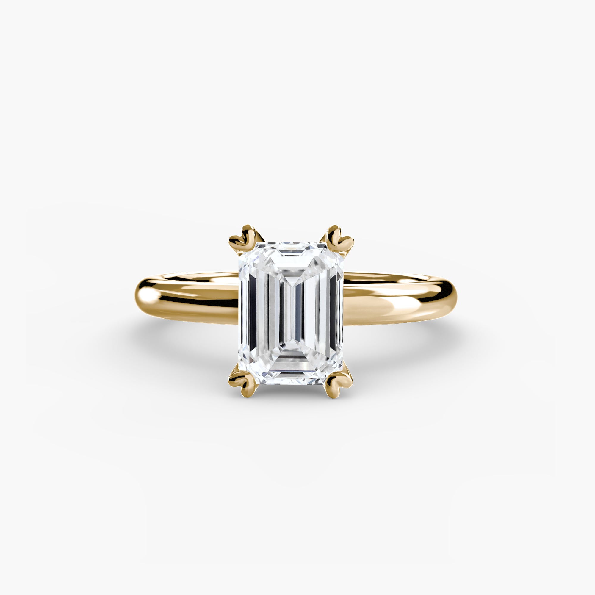 Solitaire ring 2 - diamond engagement ring - VYKA Diamonds