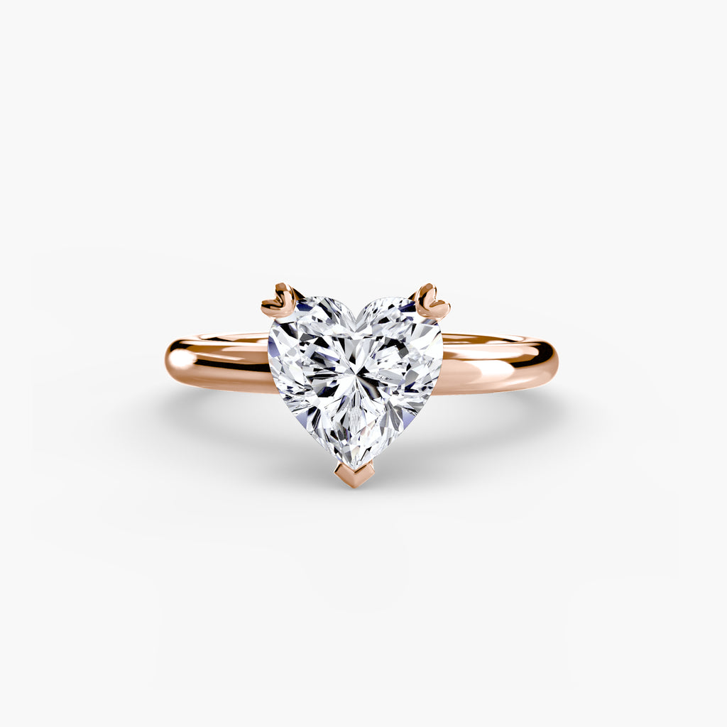Solitaire ring 2 - diamond engagement ring - VYKA Diamonds